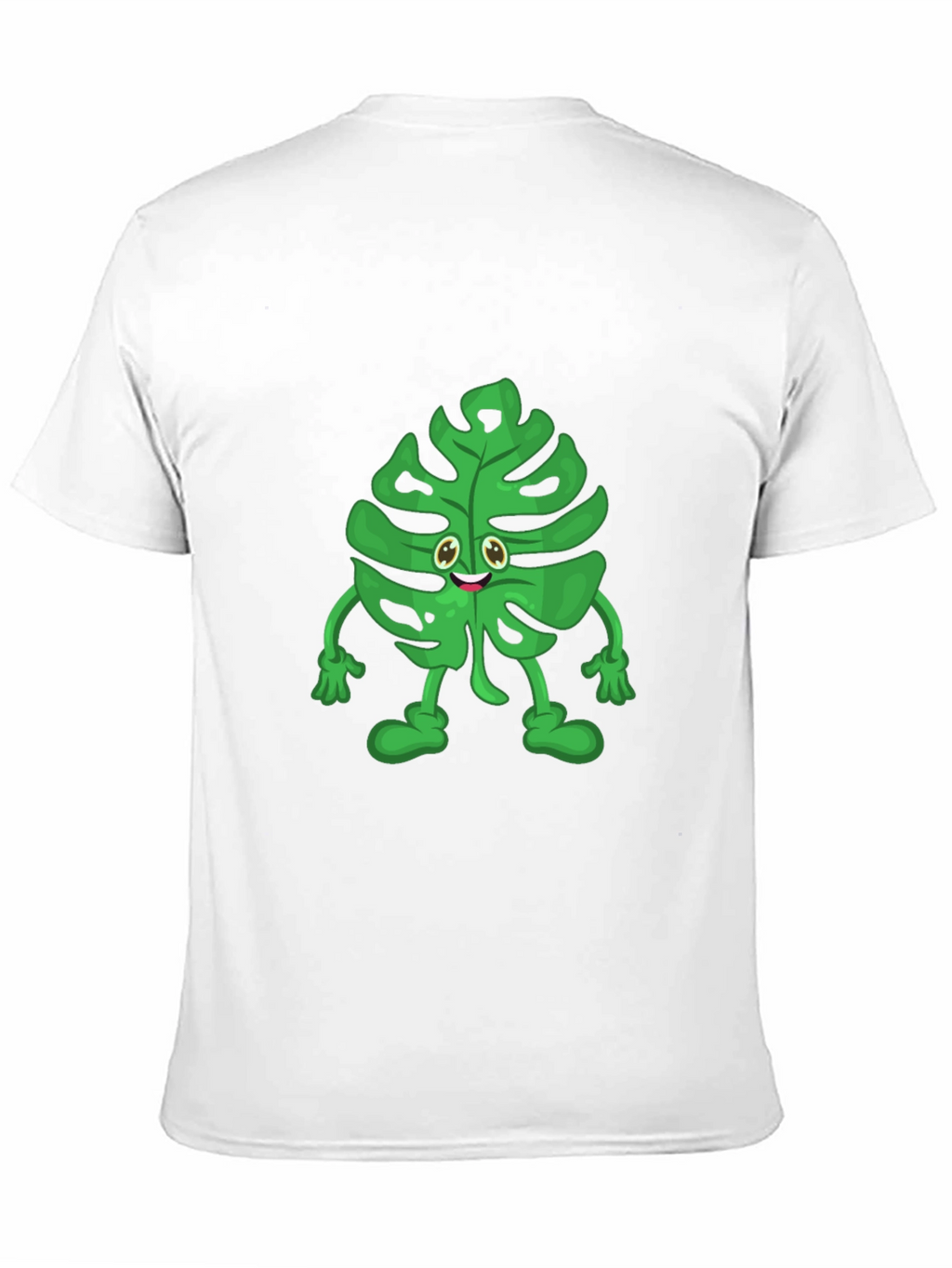 Funny Monstera Plant T-Shirt - Cute Cartoon Graphic Tee
