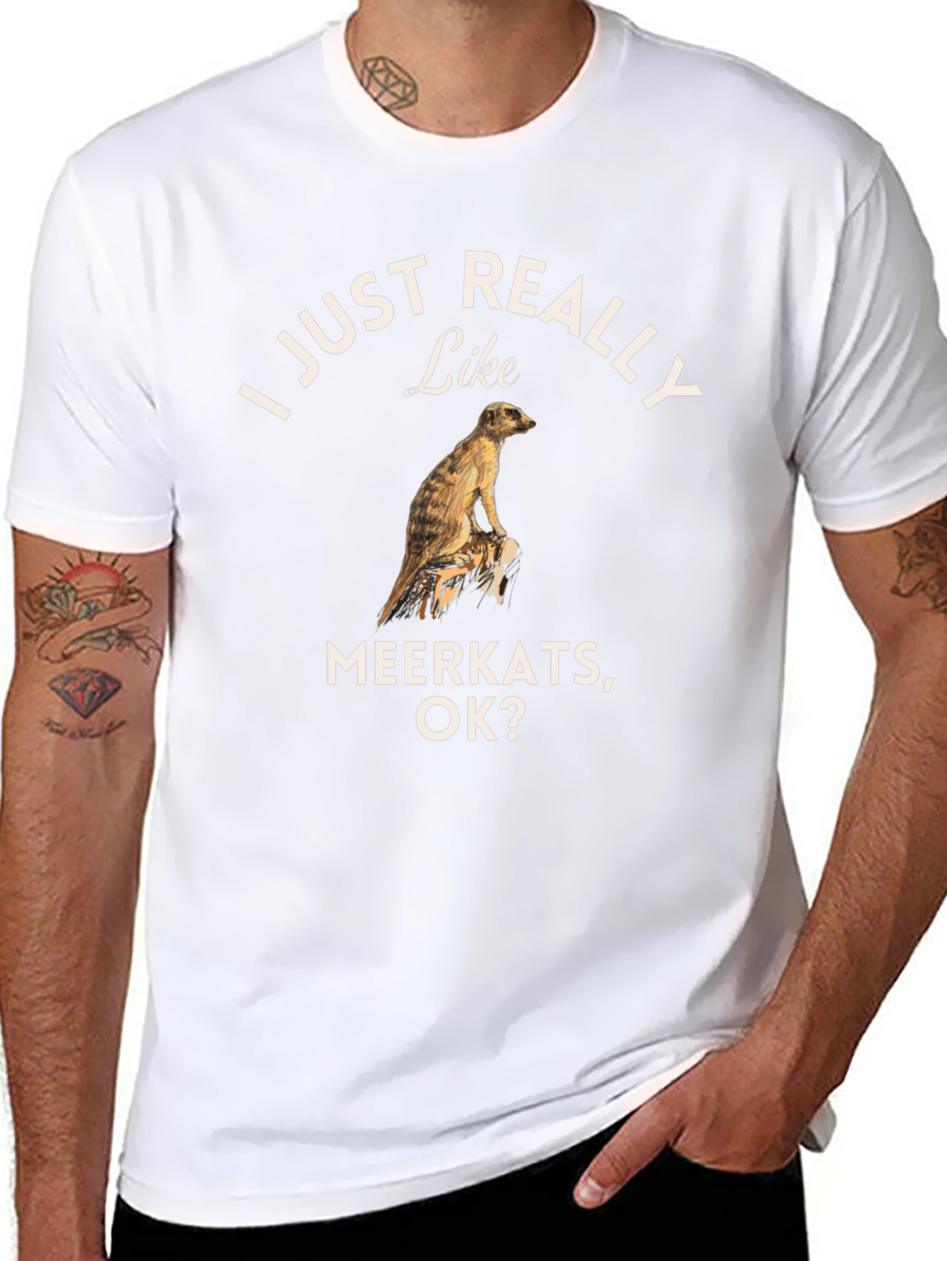 I Just Really Like Meerkats OK? T-Shirt