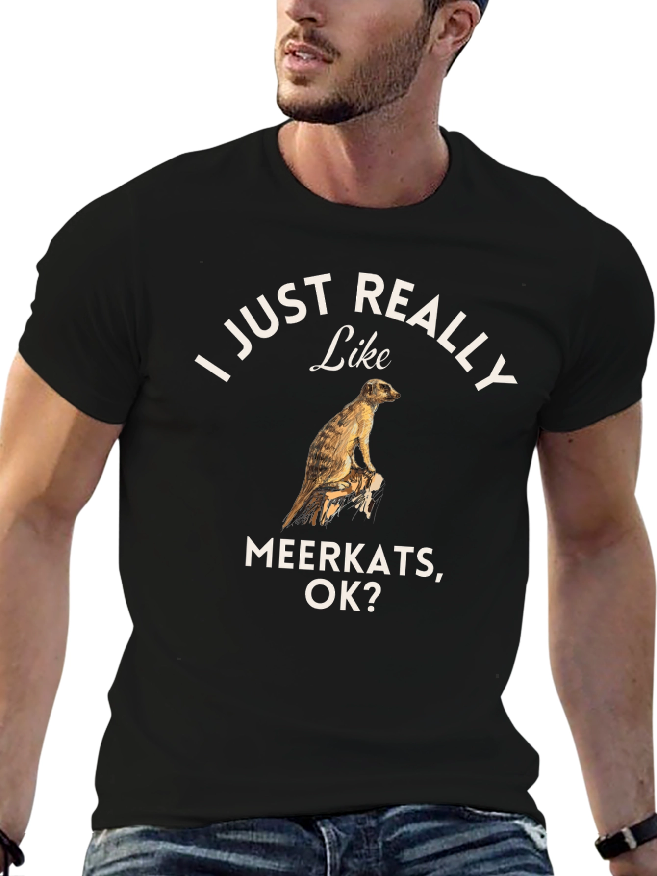 I Just Really Like Meerkats OK? T-Shirt