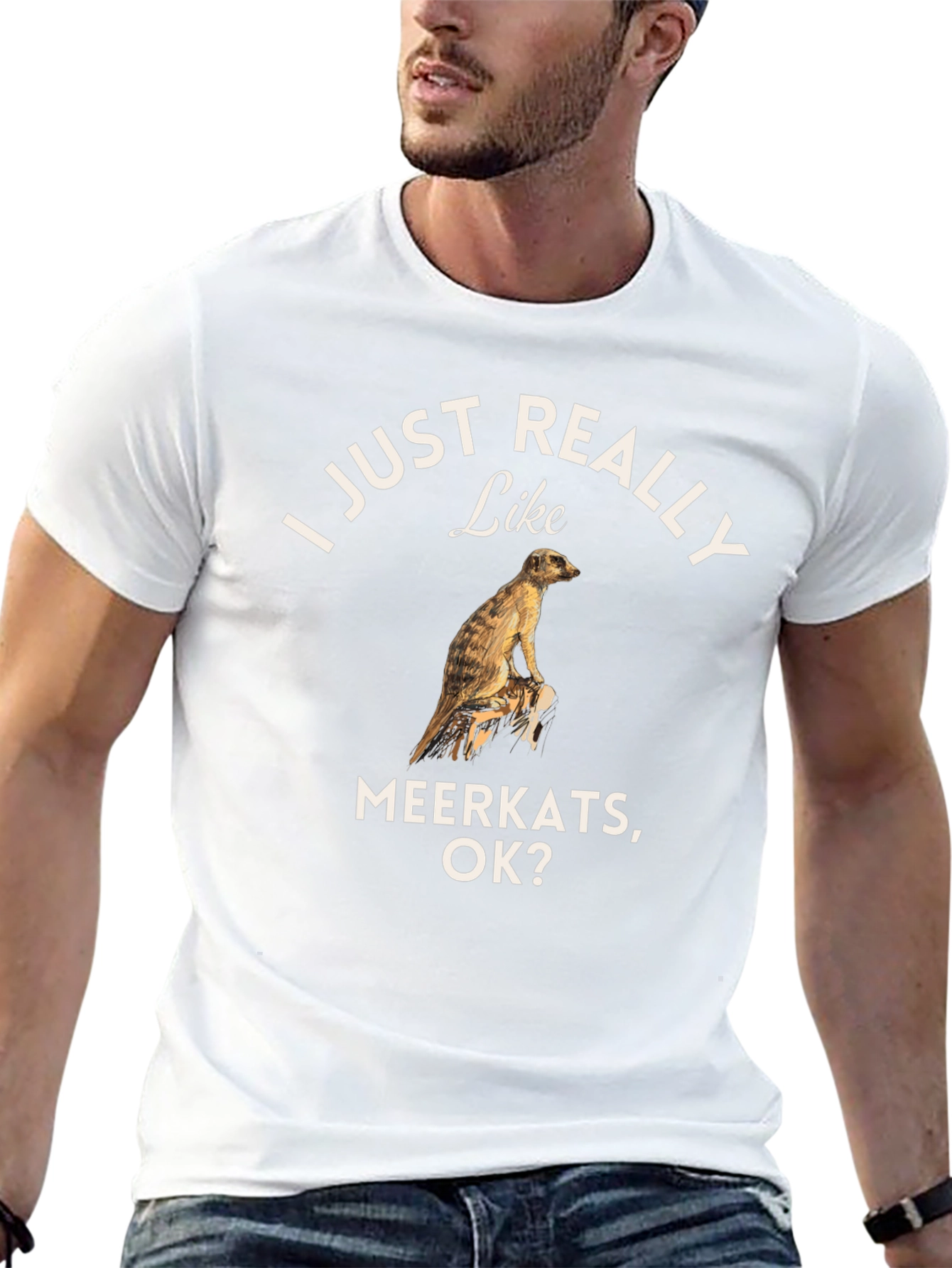 I Just Really Like Meerkats OK? T-Shirt