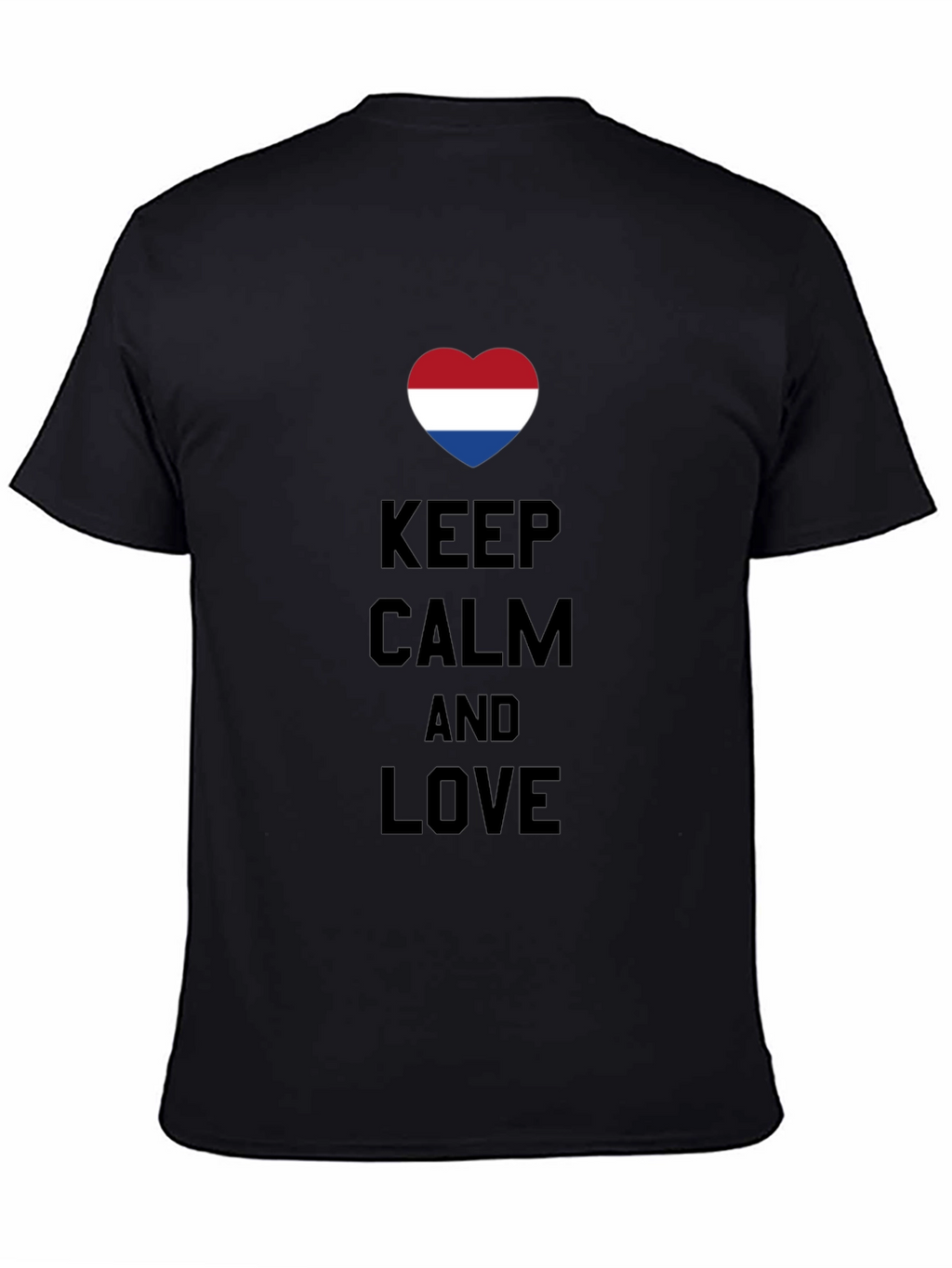 Keep Calm and Love - Dutch Heart T-Shirt