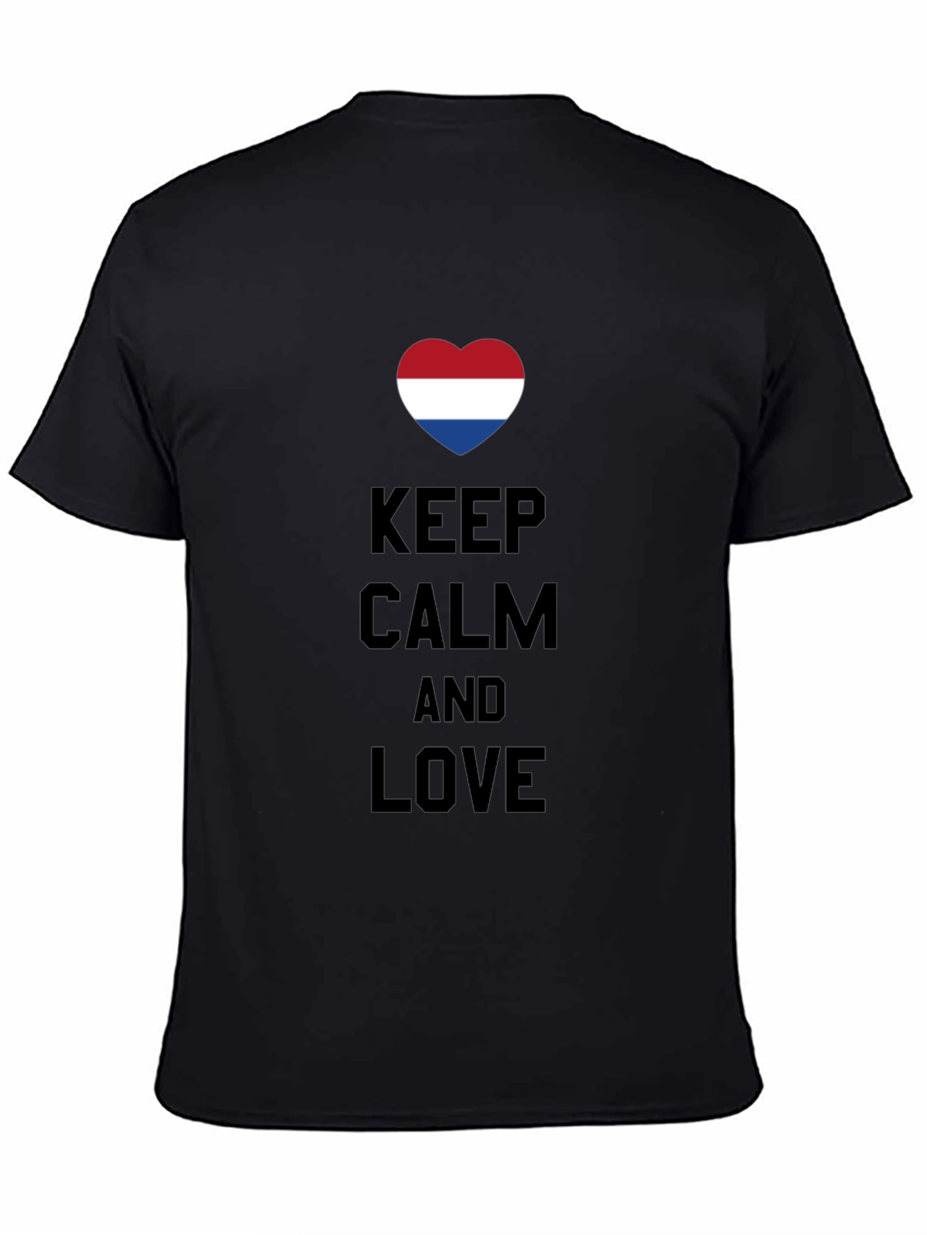 Keep Calm and Love - Dutch Heart T-Shirt