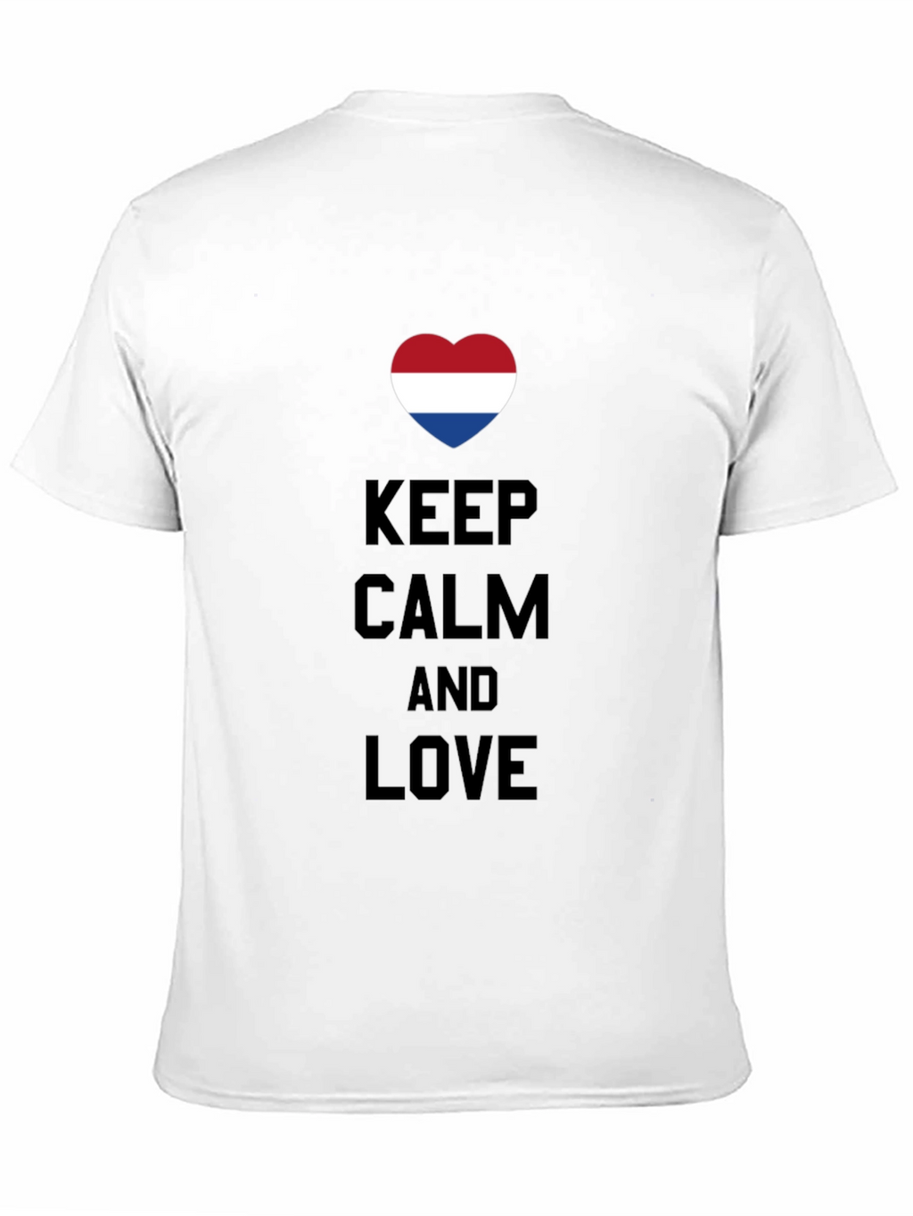 Keep Calm and Love - Dutch Heart T-Shirt