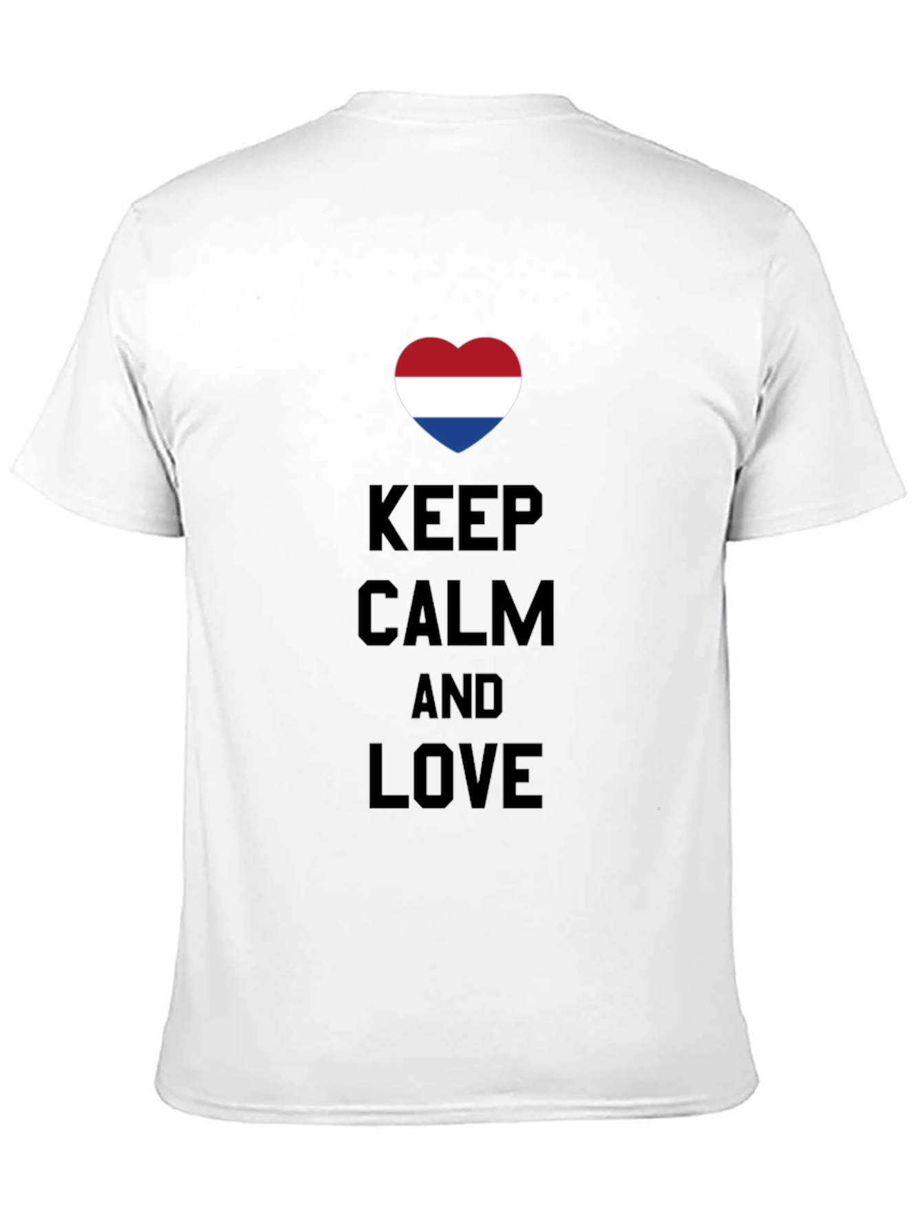 Keep Calm and Love - Dutch Heart T-Shirt