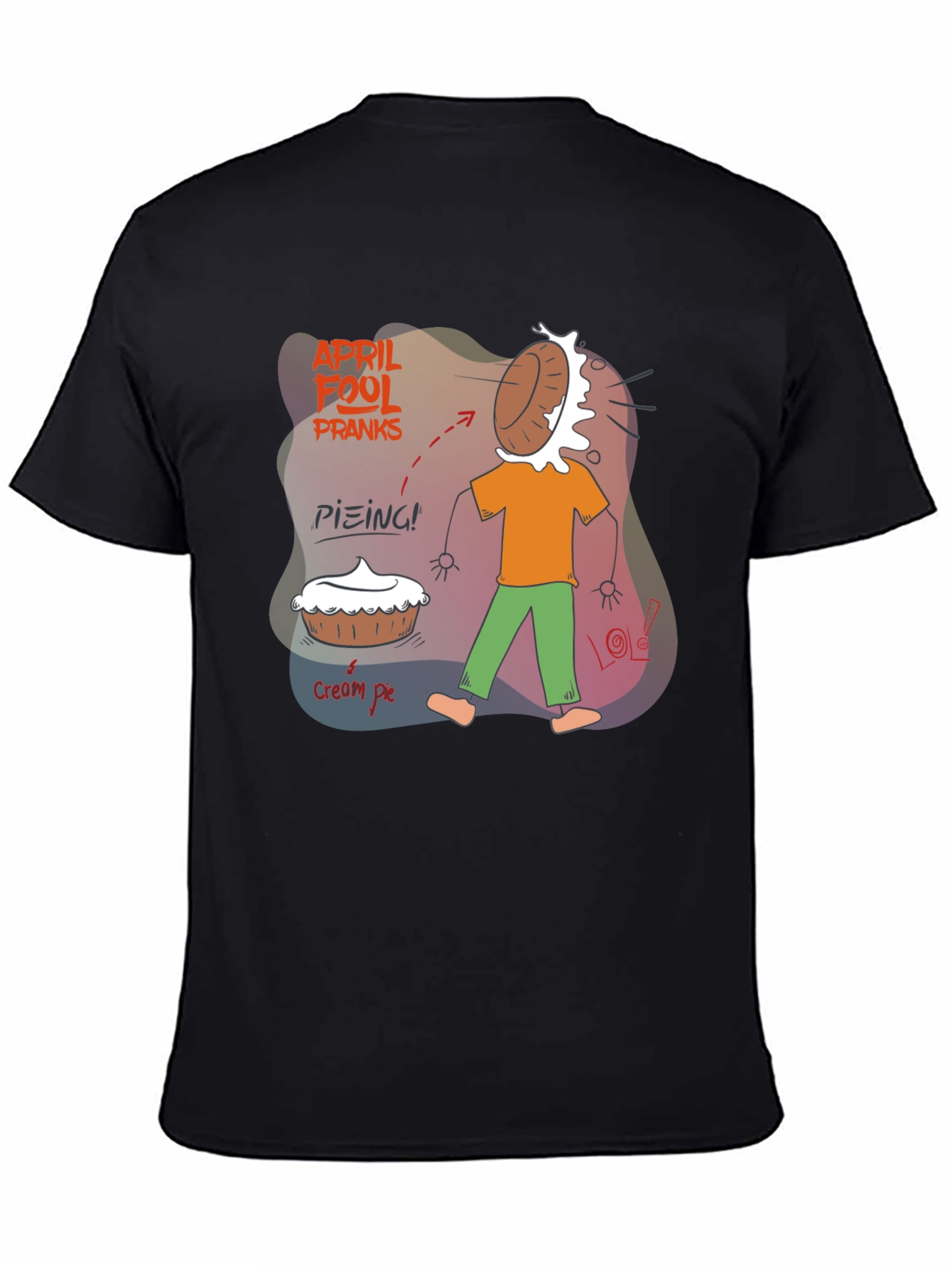 April Fools Day Cream Pie Prank T-Shirt