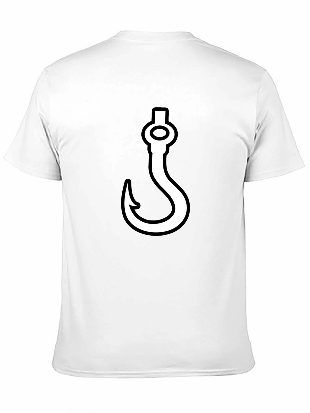 Hook Graphic T-Shirt - Black Casual Tee