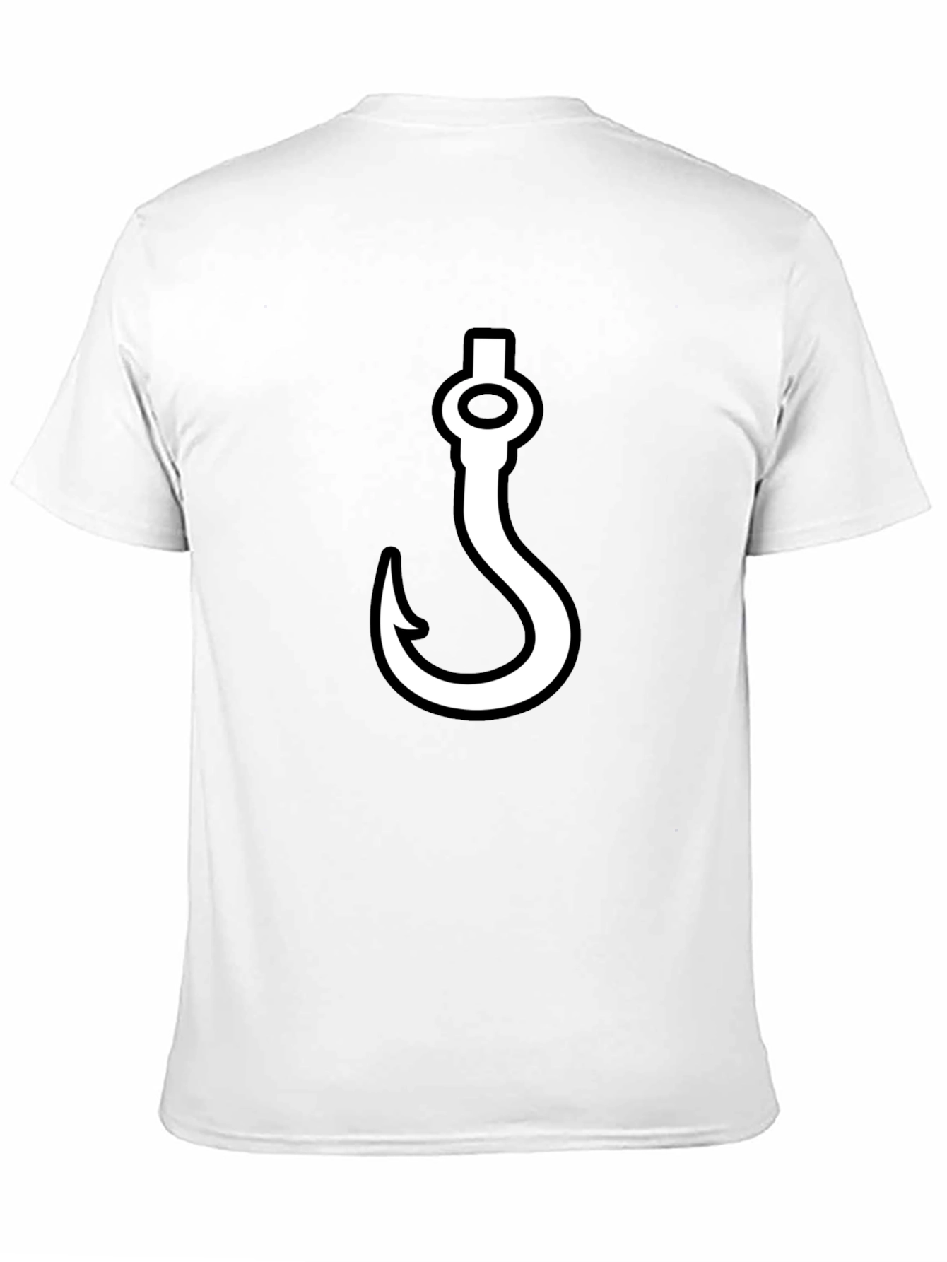 Hook Graphic T-Shirt - Black Casual Tee