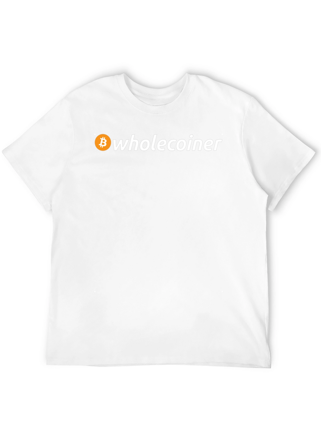 Wholecoiner Bitcoin Crypto T-Shirt - Black
