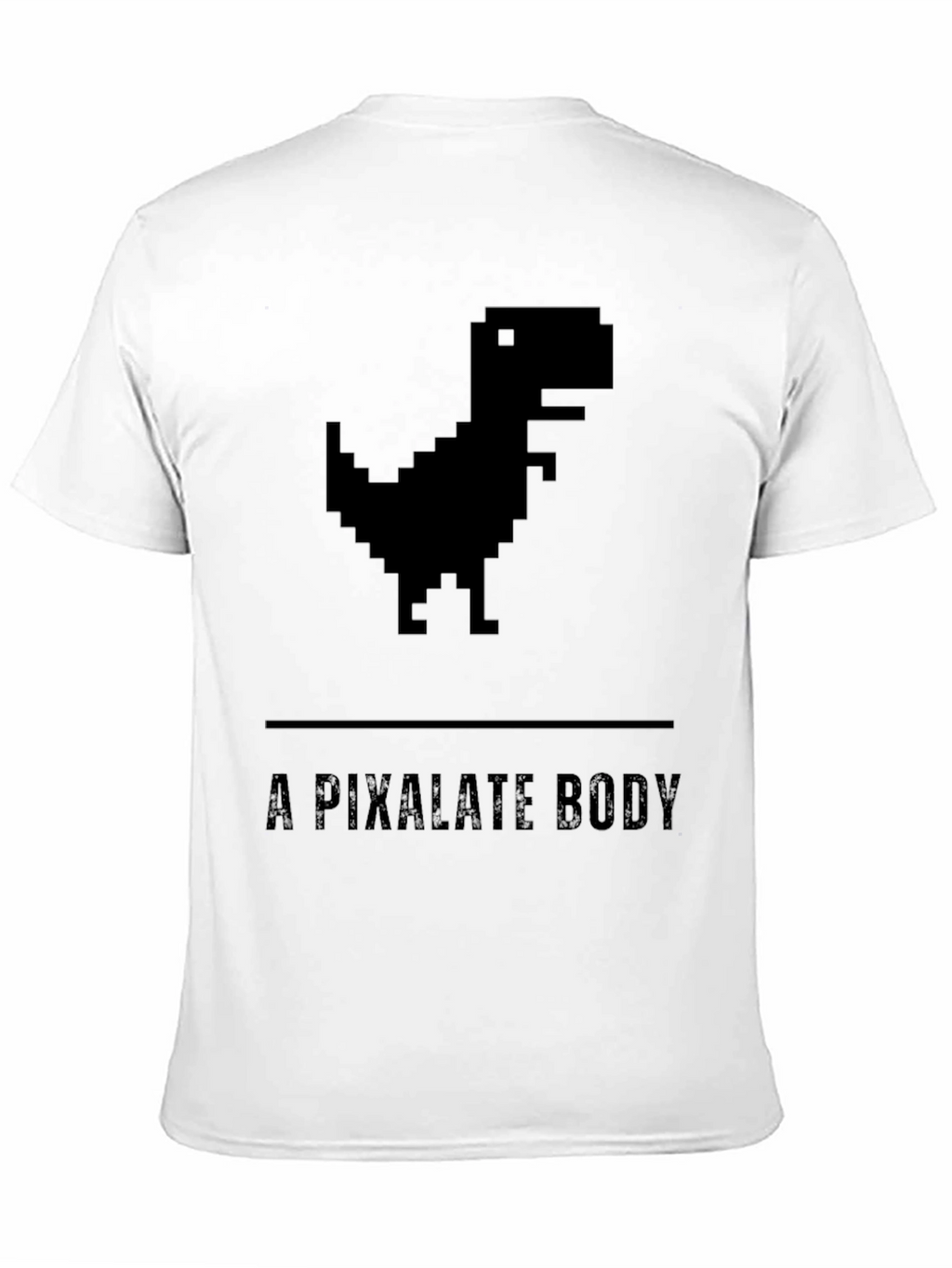 Pixelated Dino T-Shirt - A Pixelate Body