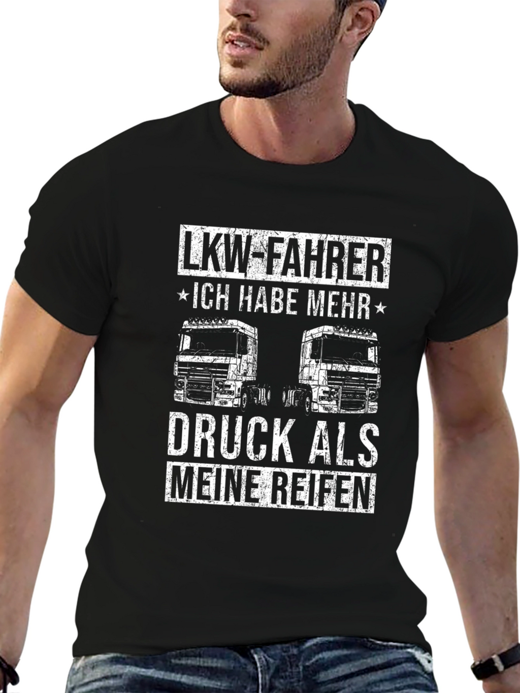 Funny LKW-Fahrer Trucker T-Shirt