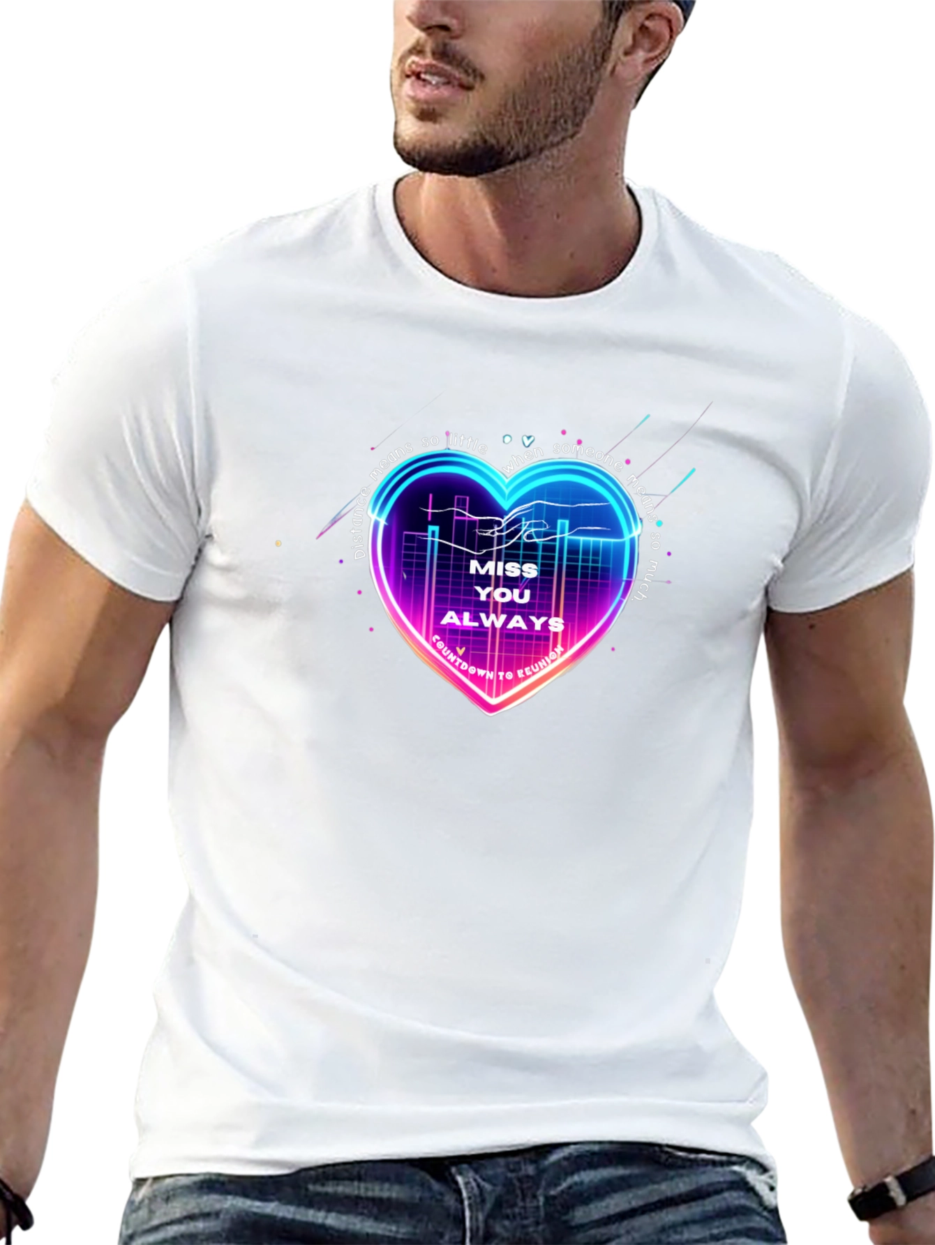 Miss You Always Heart T-Shirt