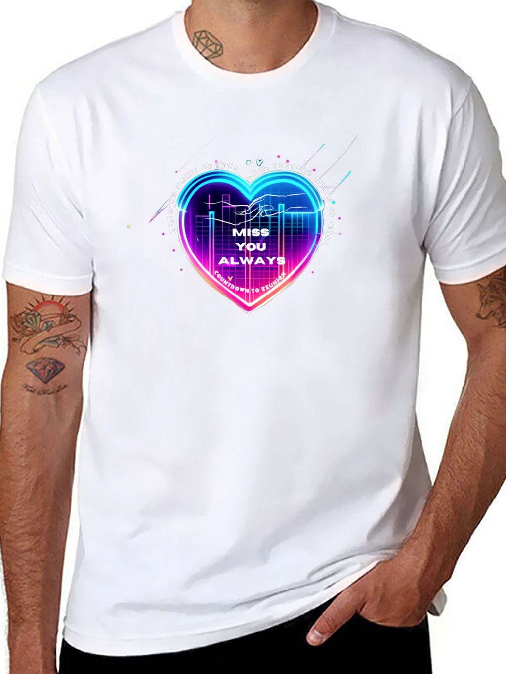 Miss You Always Heart T-Shirt