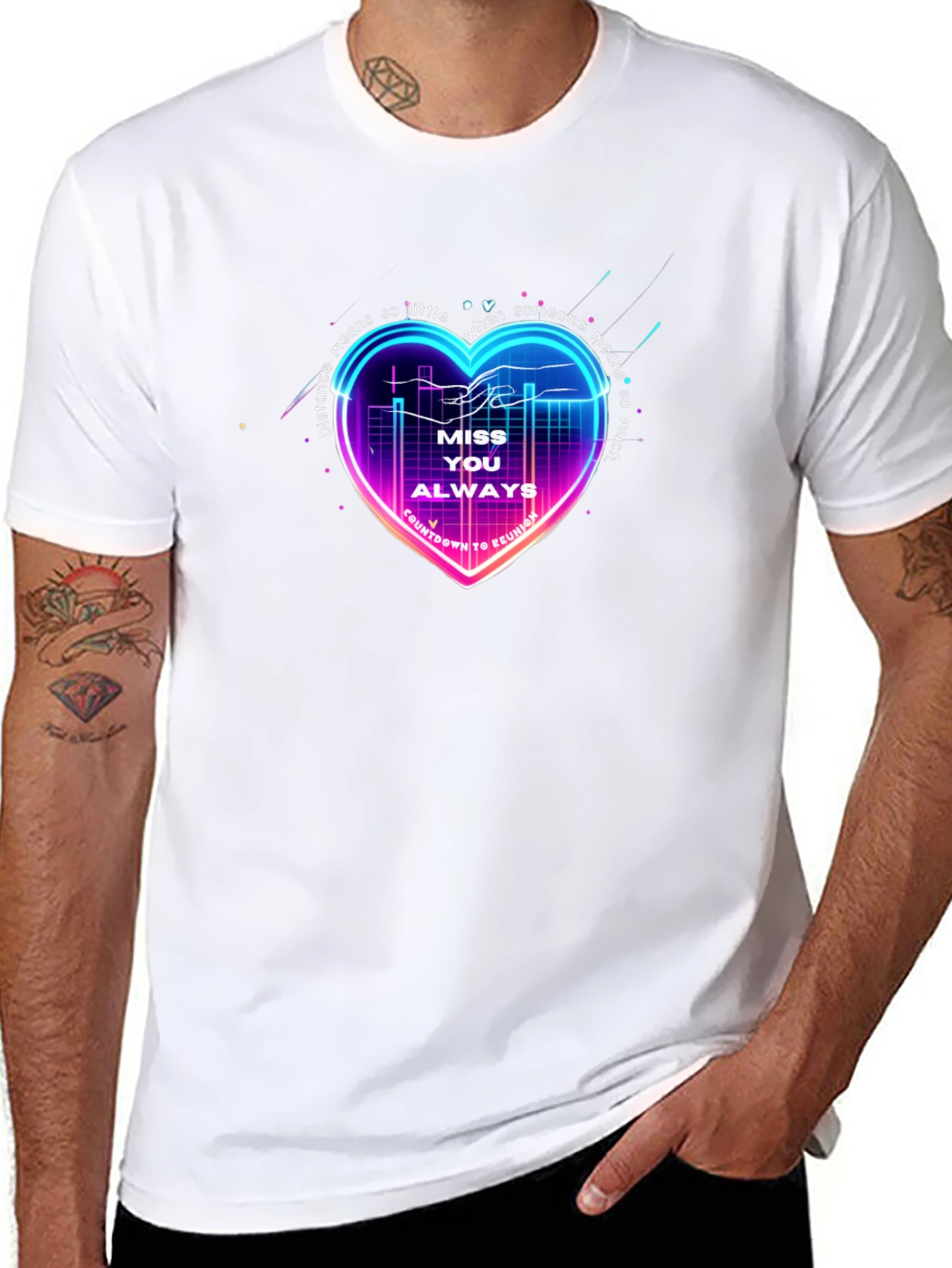 Miss You Always Heart T-Shirt