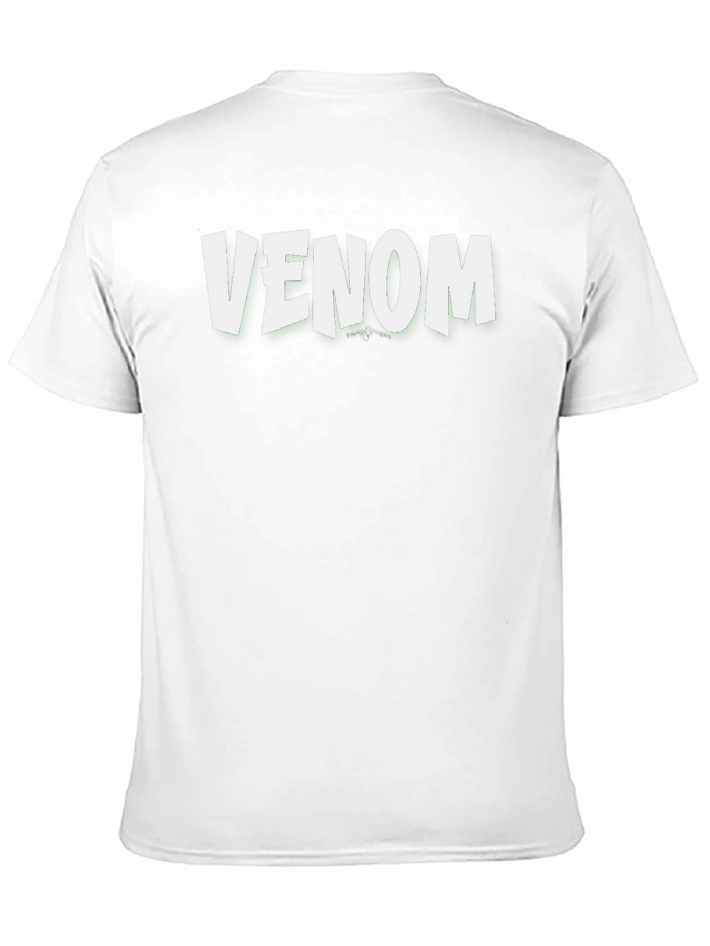 Venom Graphic Tee - Black Cotton T-Shirt
