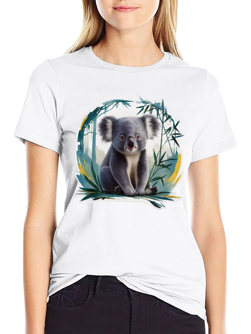 Koala Bear Graphic Tee - Soft Cotton Blend