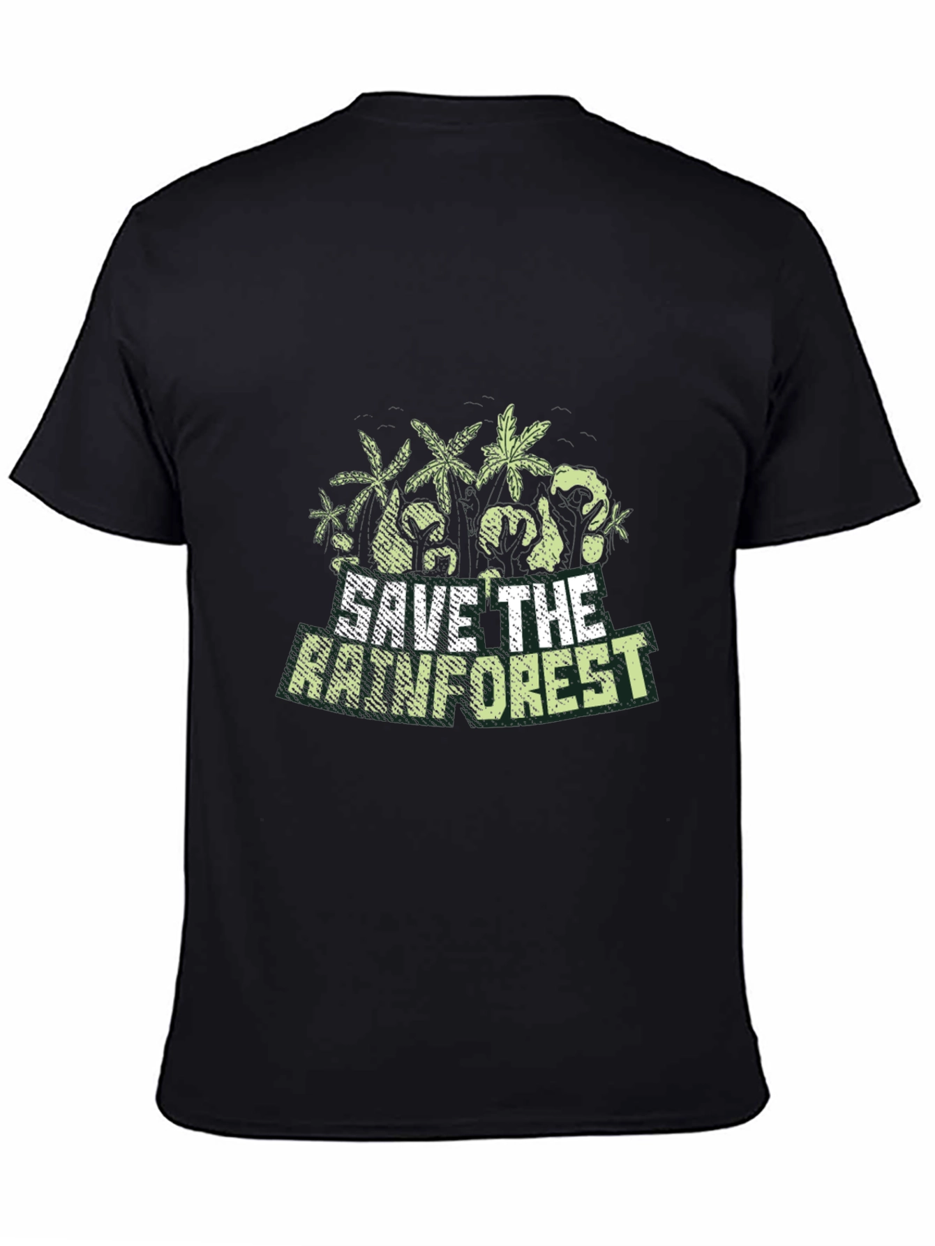 Save The Rainforest Graphic T-Shirt