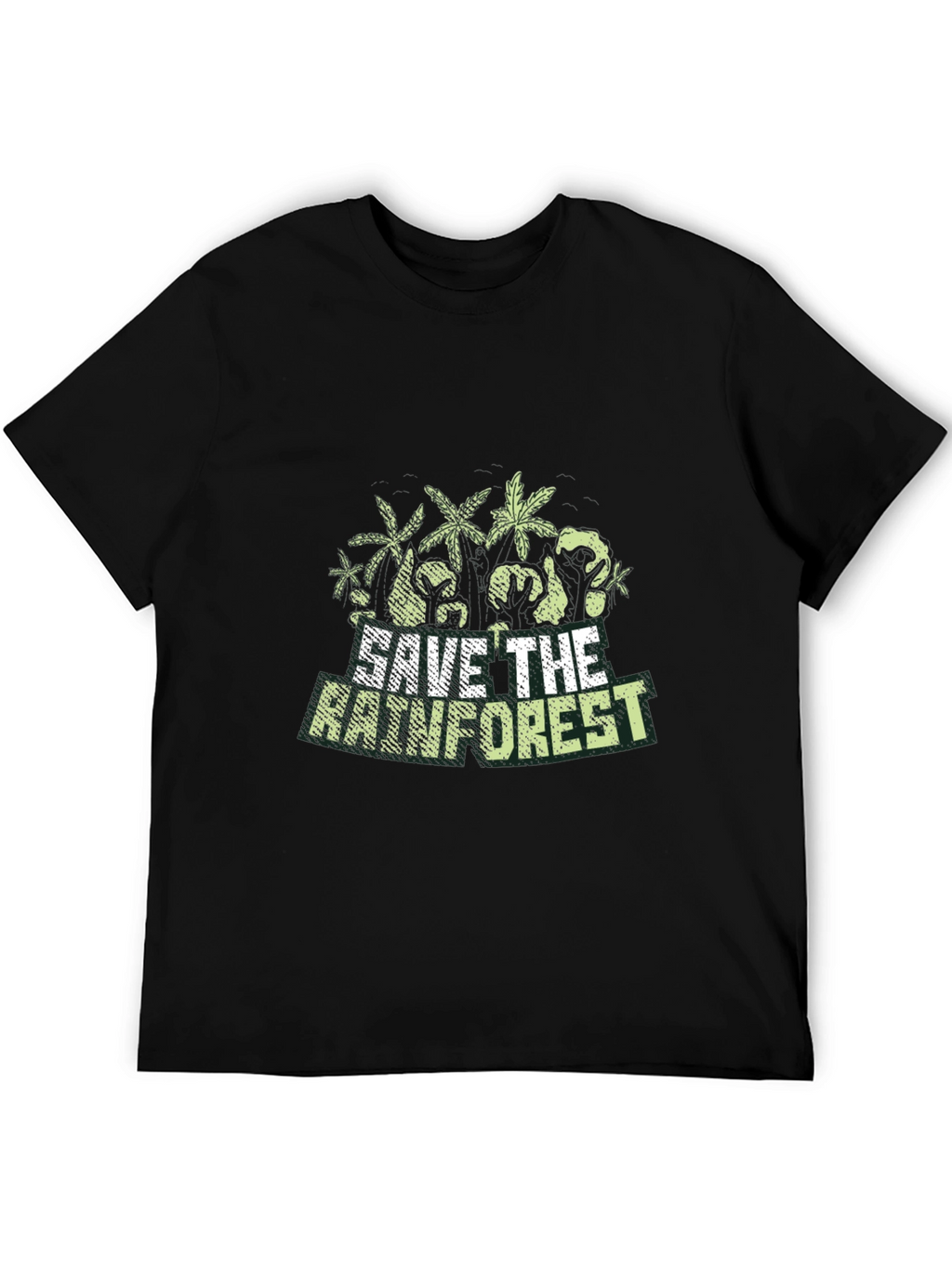Save The Rainforest Graphic T-Shirt