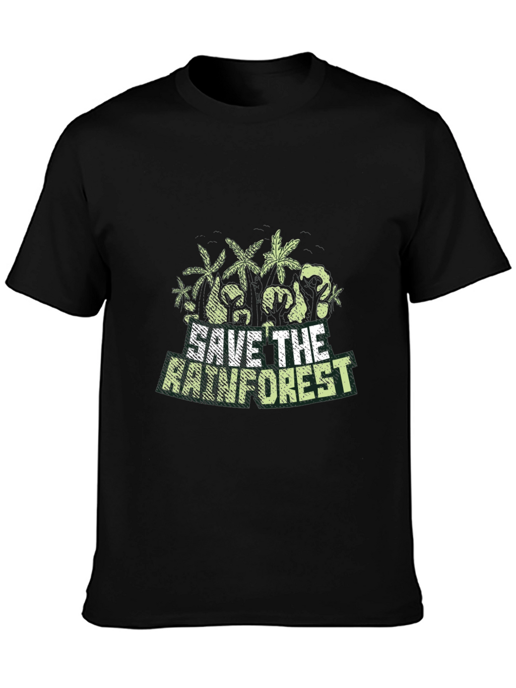 Save The Rainforest Graphic T-Shirt