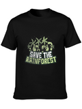 Save The Rainforest Graphic T-Shirt