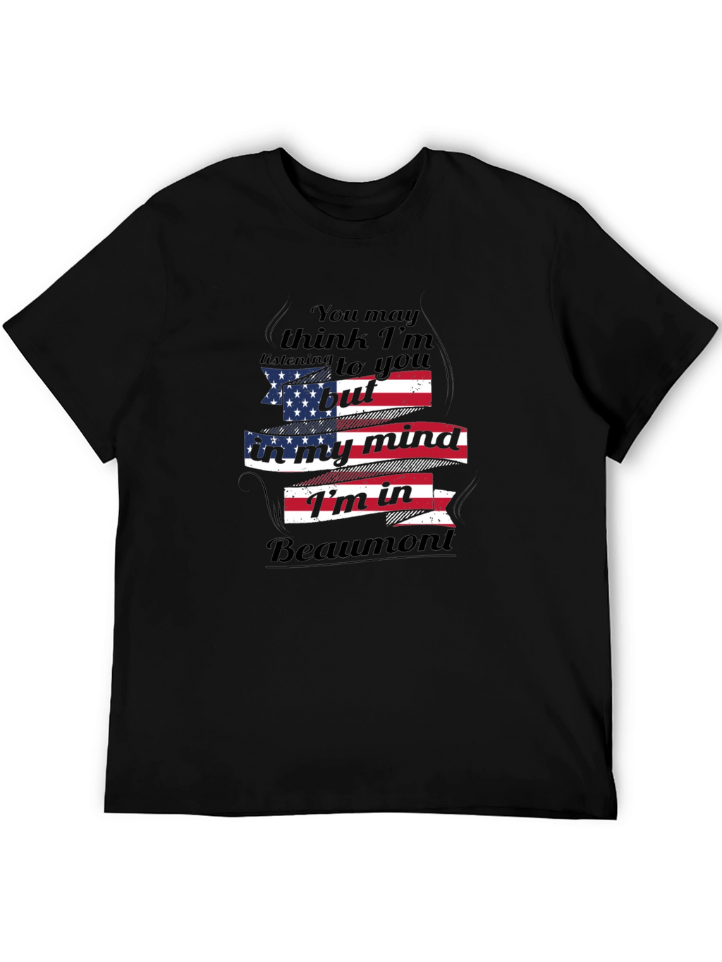 Beaumont Mind T-Shirt - American Flag Design
