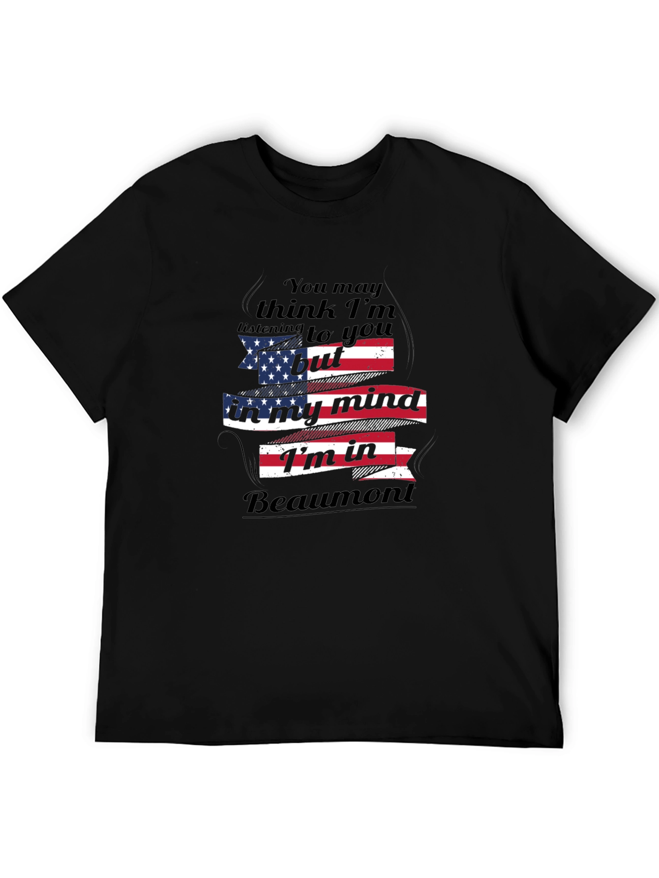 Beaumont Mind T-Shirt - American Flag Design