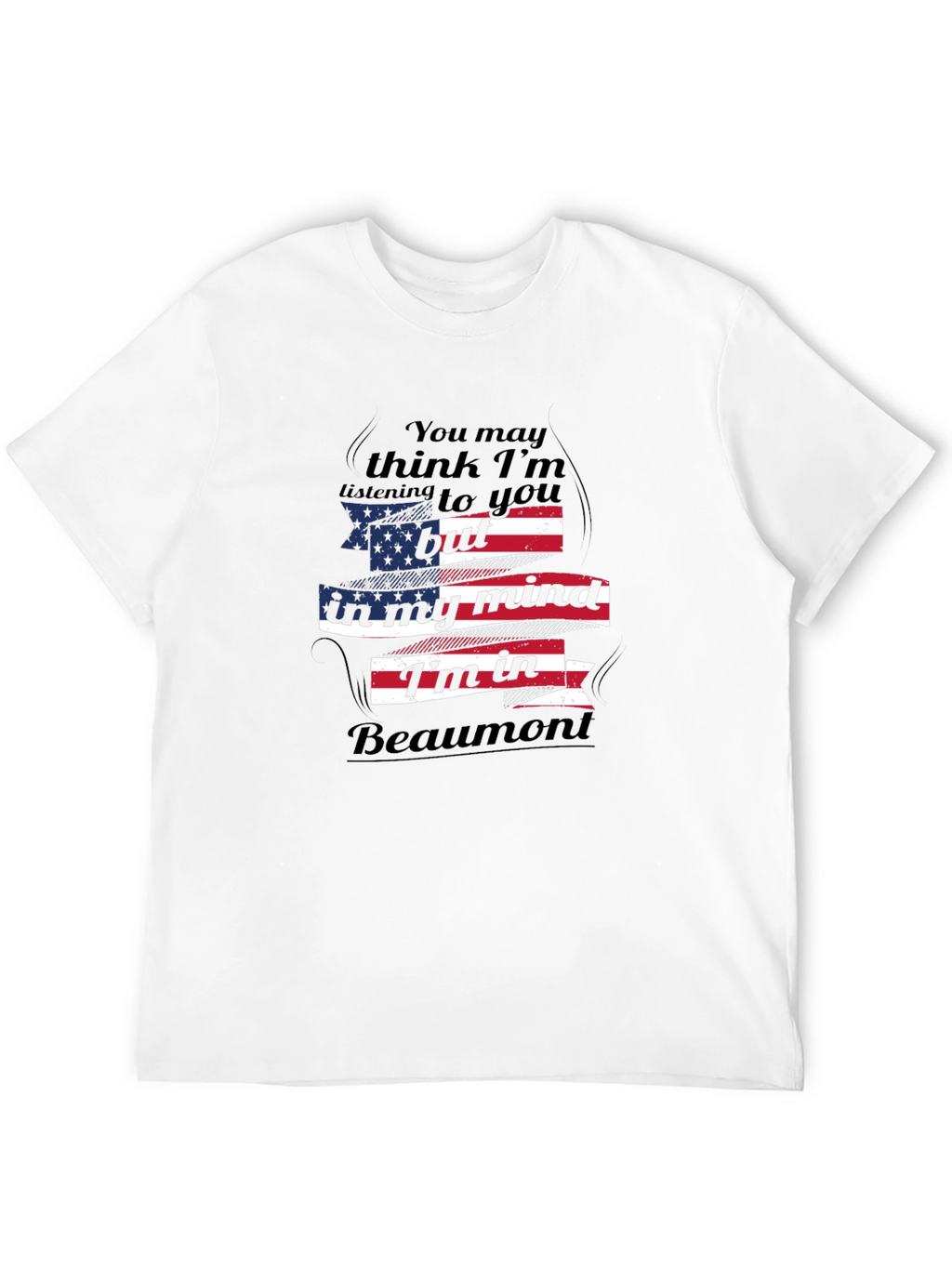 Beaumont Mind T-Shirt - American Flag Design