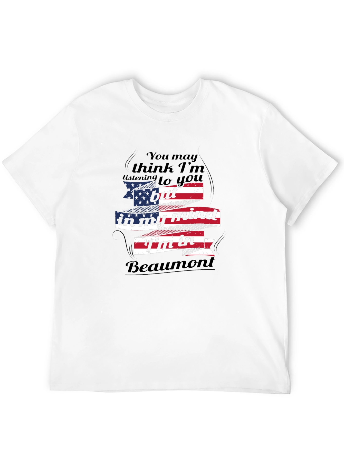 Beaumont Mind T-Shirt - American Flag Design