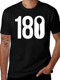 Darts 180 T-Shirt - Black Cotton Tee