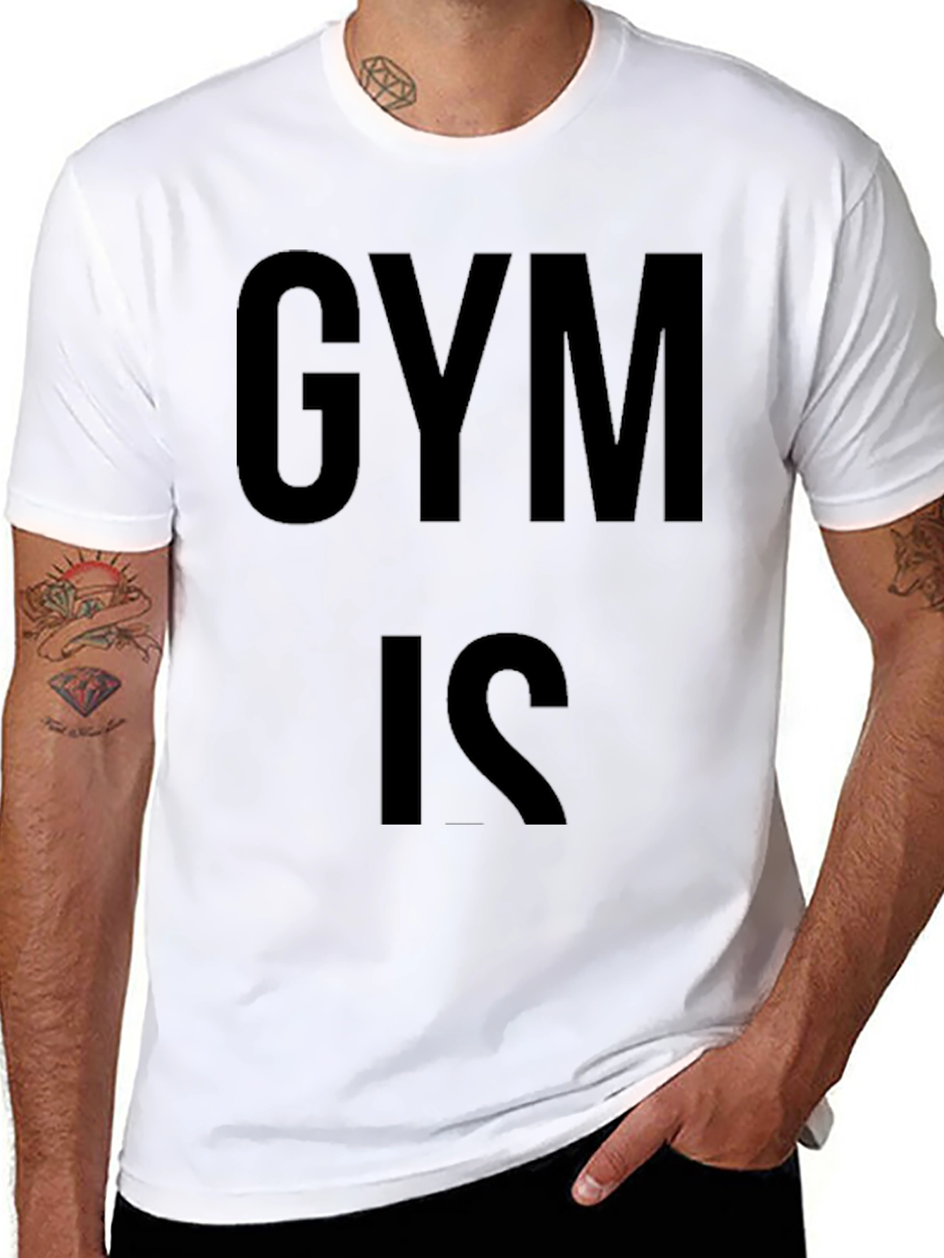 Gym Is T-Shirt - Workout Motivation Tee