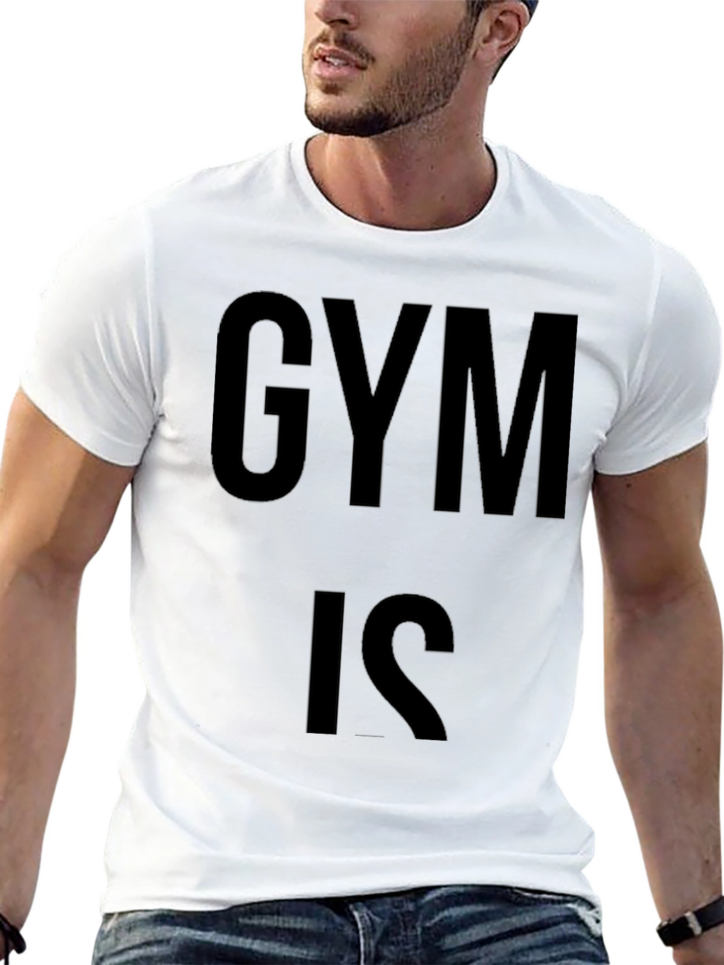 Gym Is T-Shirt - Workout Motivation Tee