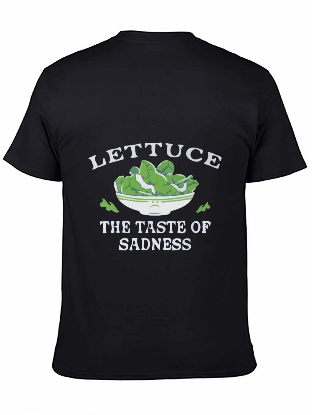 Lettuce The Taste of Sadness Black T-Shirt