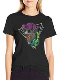 Cool Cat Graphic Tee
