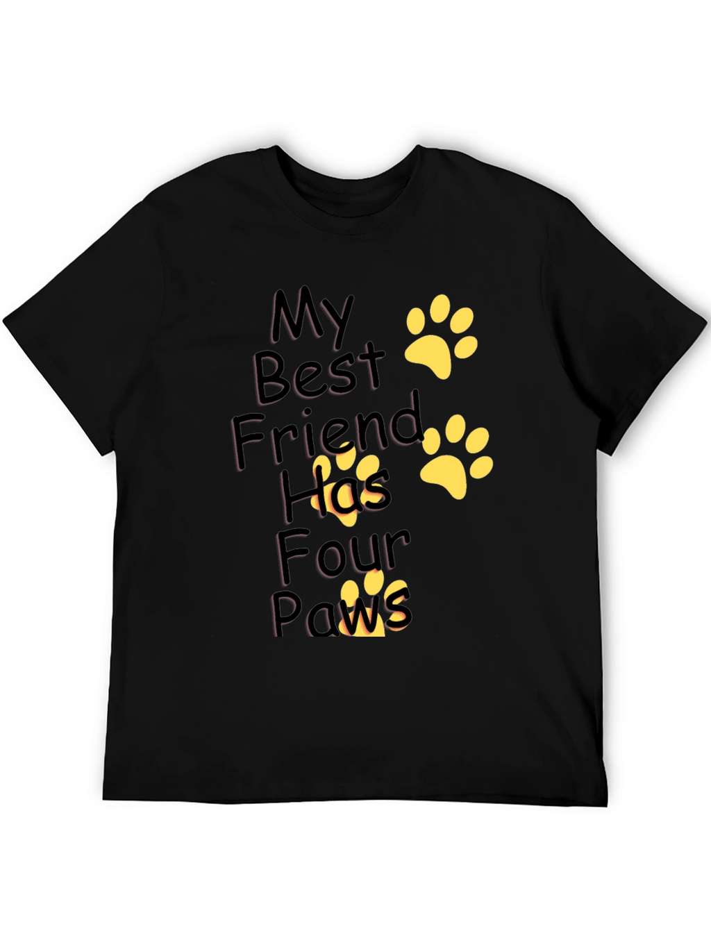 My Best Friend Has Four Paws T-Shirt