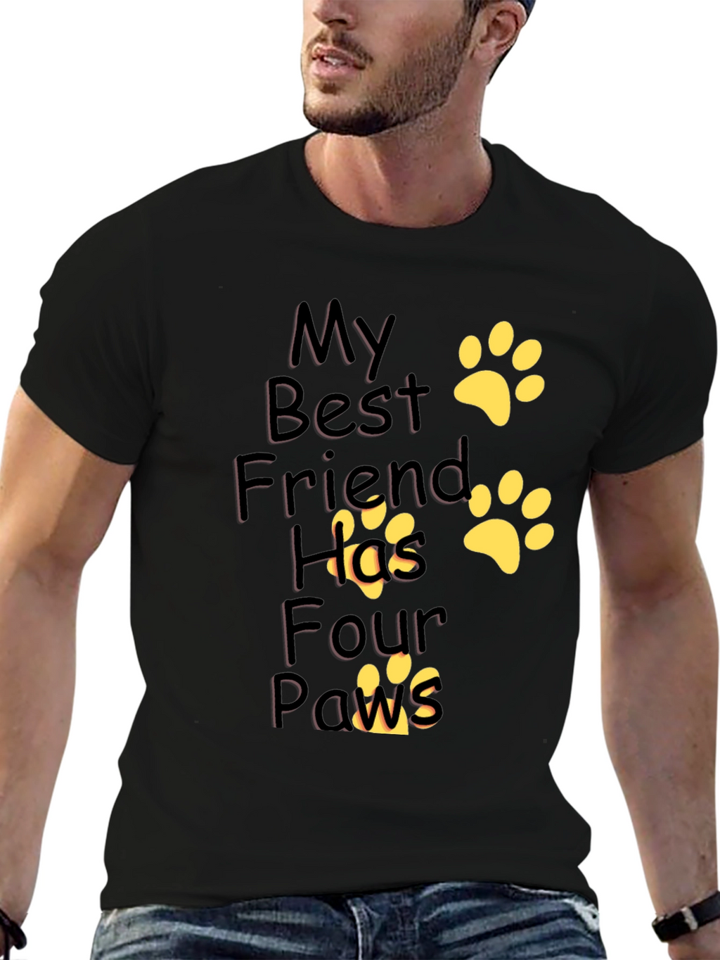 My Best Friend Has Four Paws T-Shirt