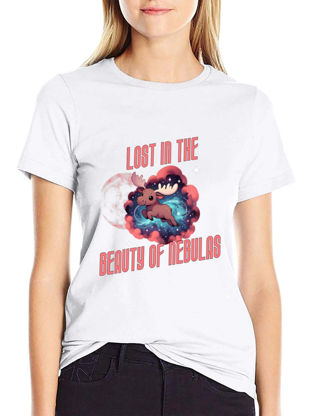 Lost in the Beauty of Nebulas T-Shirt