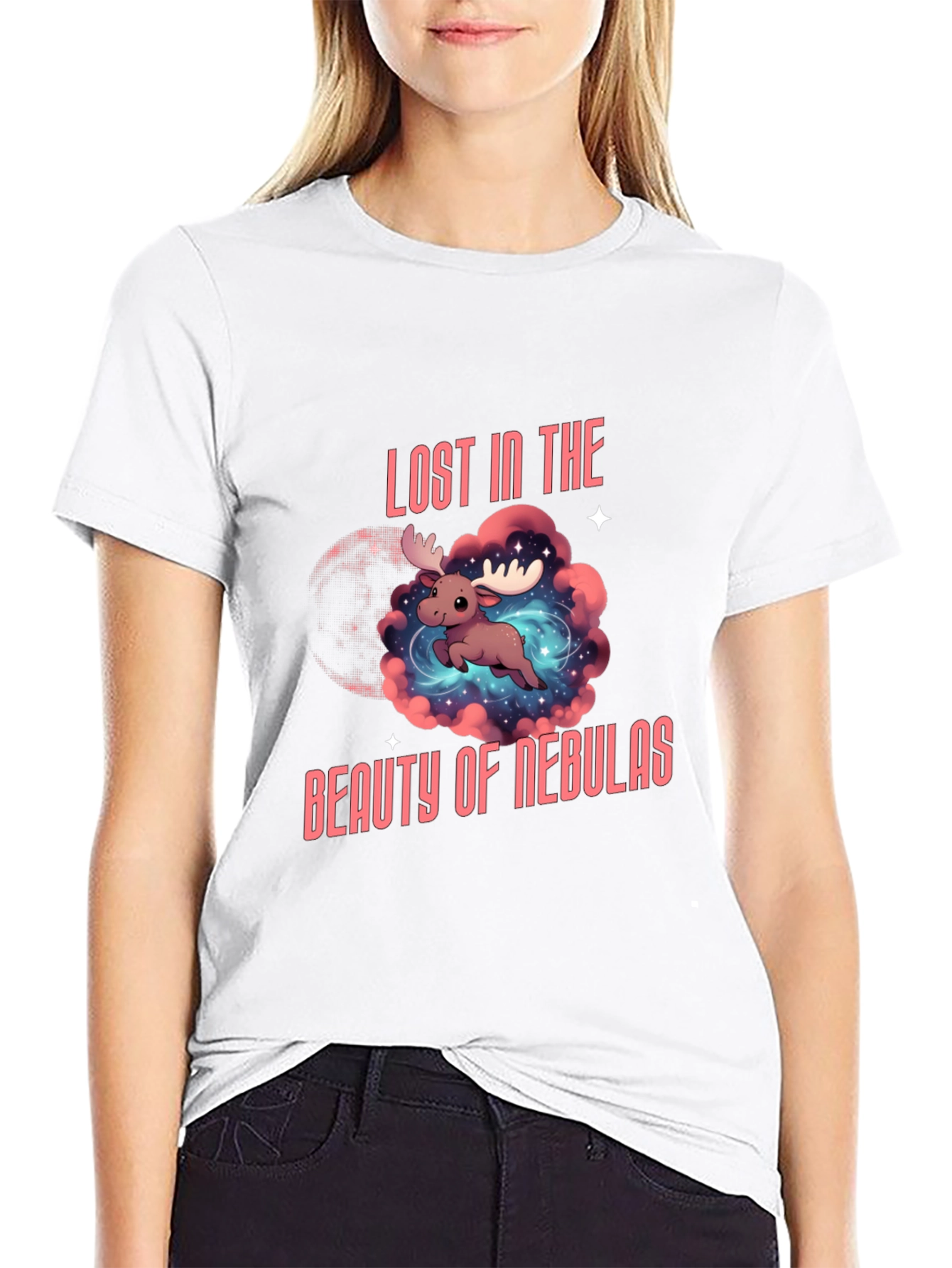 Lost in the Beauty of Nebulas T-Shirt