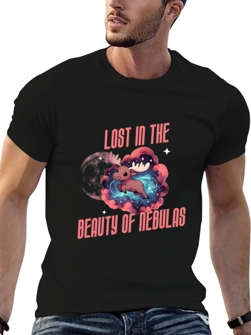 Lost in the Beauty of Nebulas T-Shirt