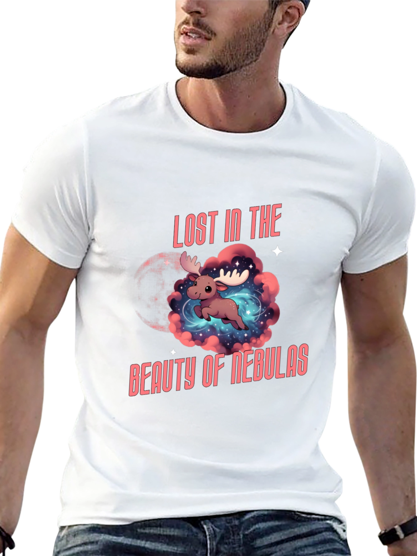 Lost in the Beauty of Nebulas T-Shirt