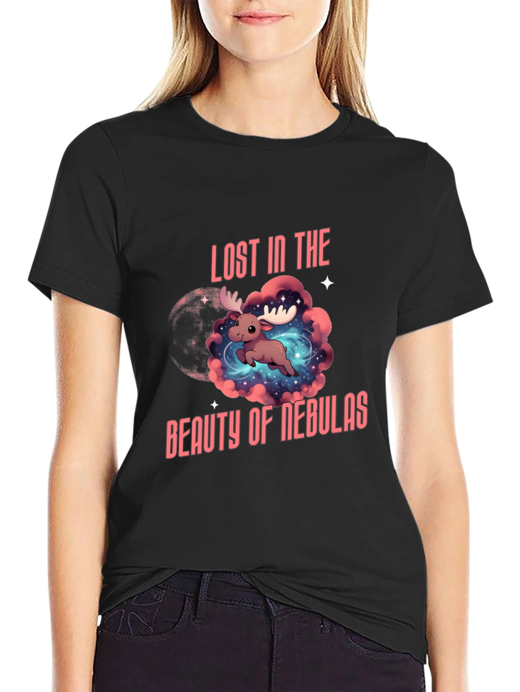 Lost in the Beauty of Nebulas T-Shirt