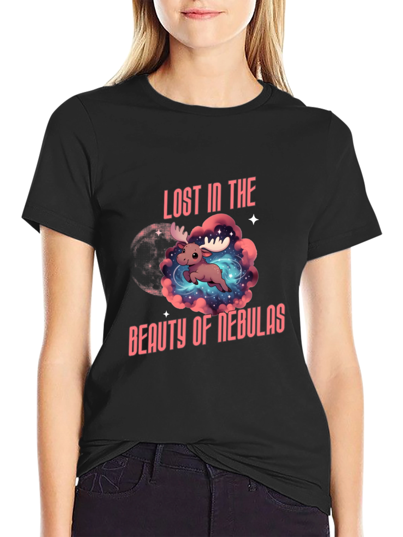 Lost in the Beauty of Nebulas T-Shirt