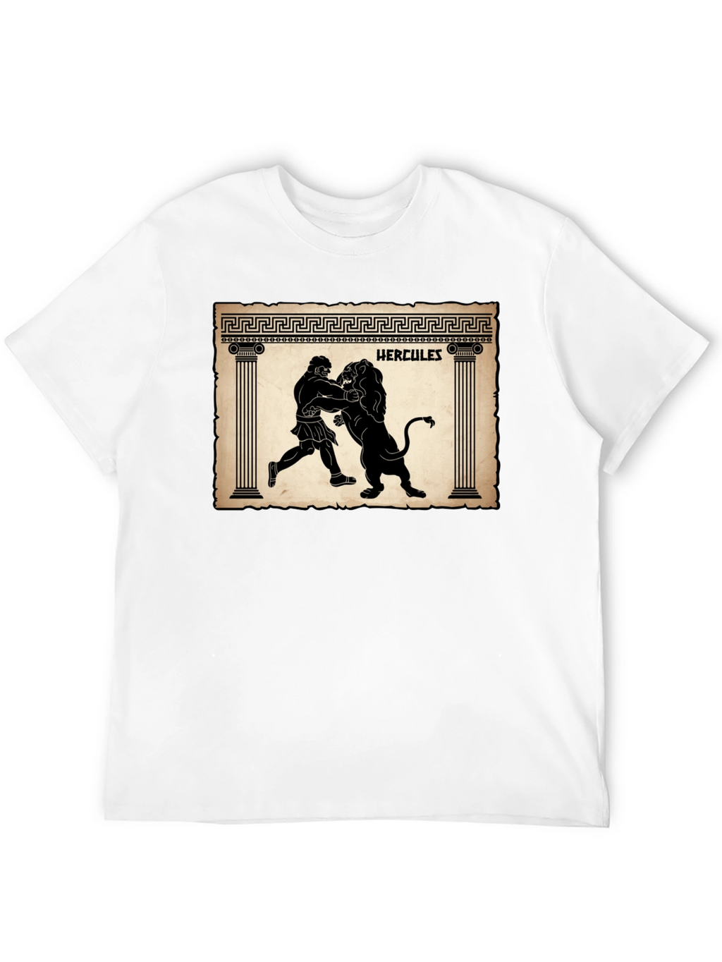 Hercules Lion Graphic T-Shirt