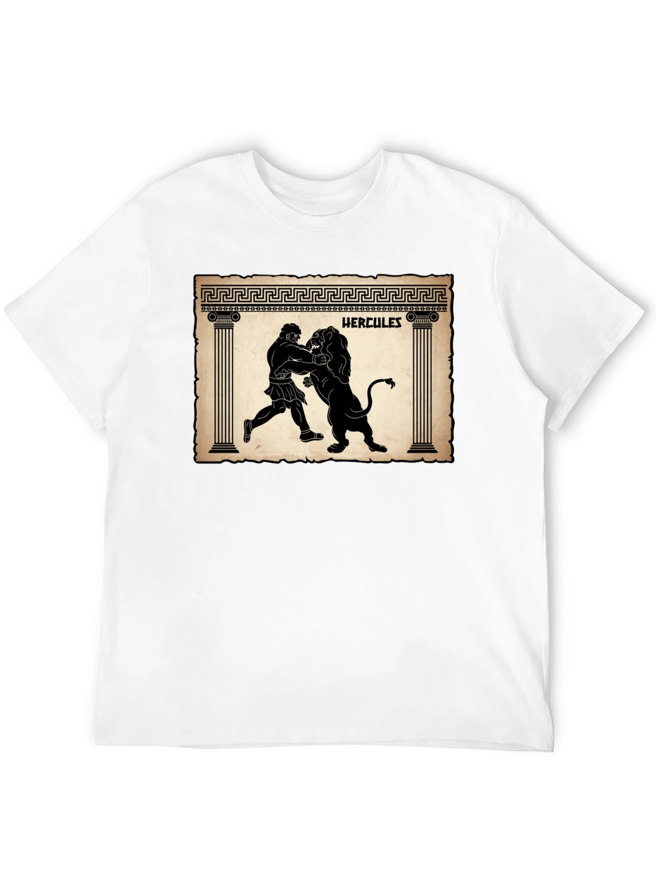 Hercules Lion Graphic T-Shirt
