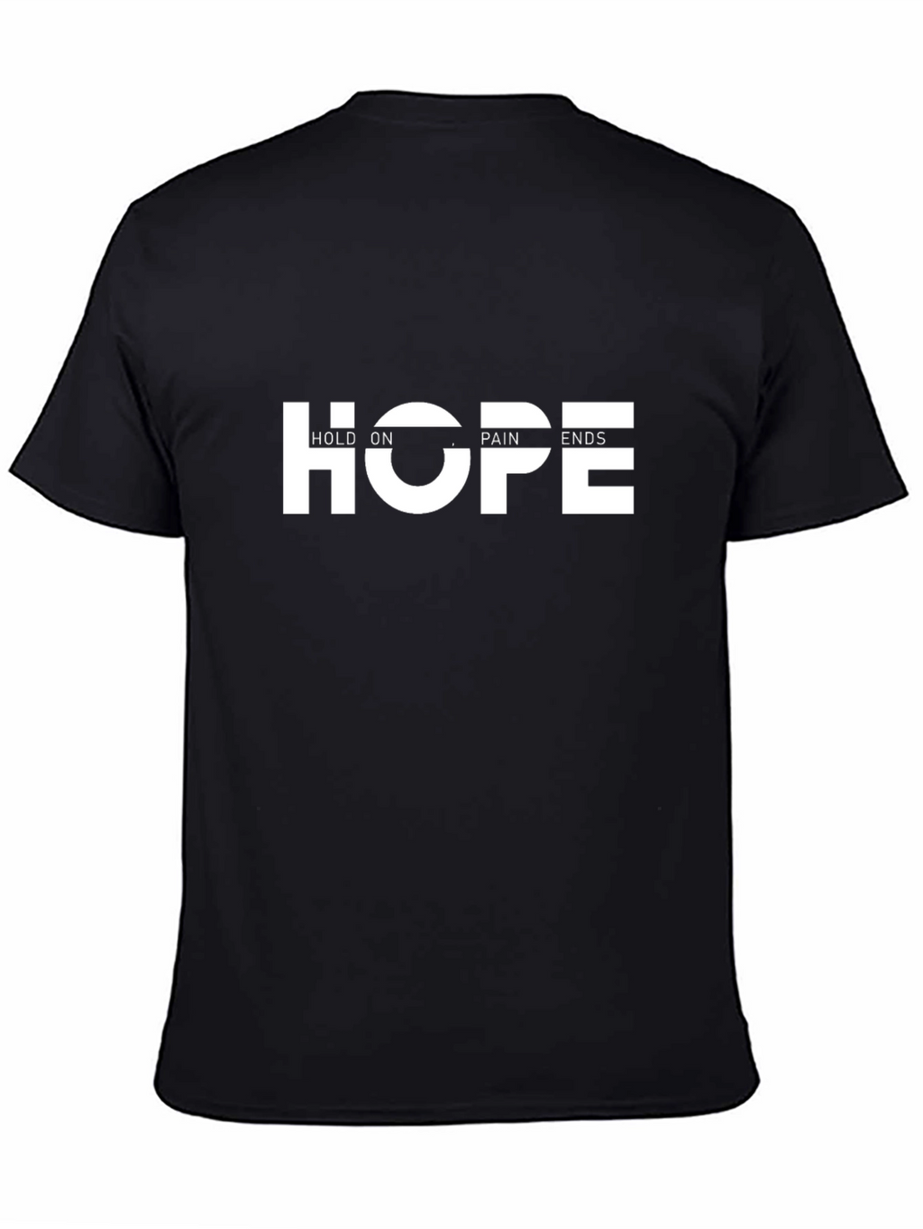 HOPE Graphic Print Black T-Shirt - Inspiring & Stylish