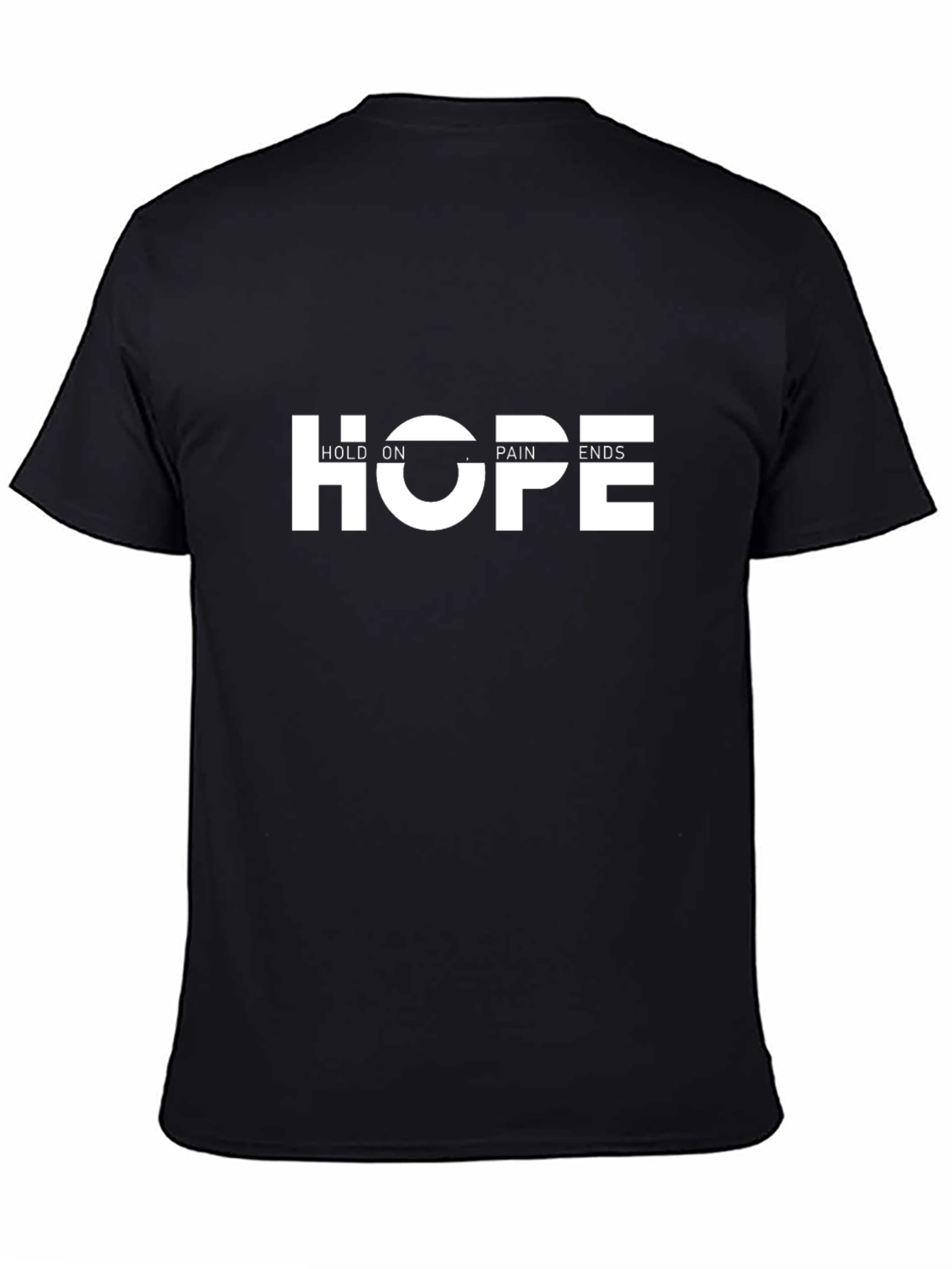 HOPE Graphic Print Black T-Shirt - Inspiring & Stylish
