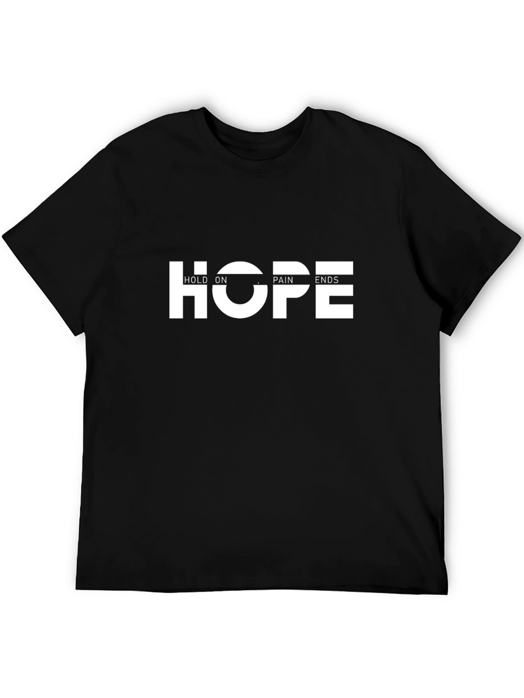 HOPE Graphic Print Black T-Shirt - Inspiring & Stylish