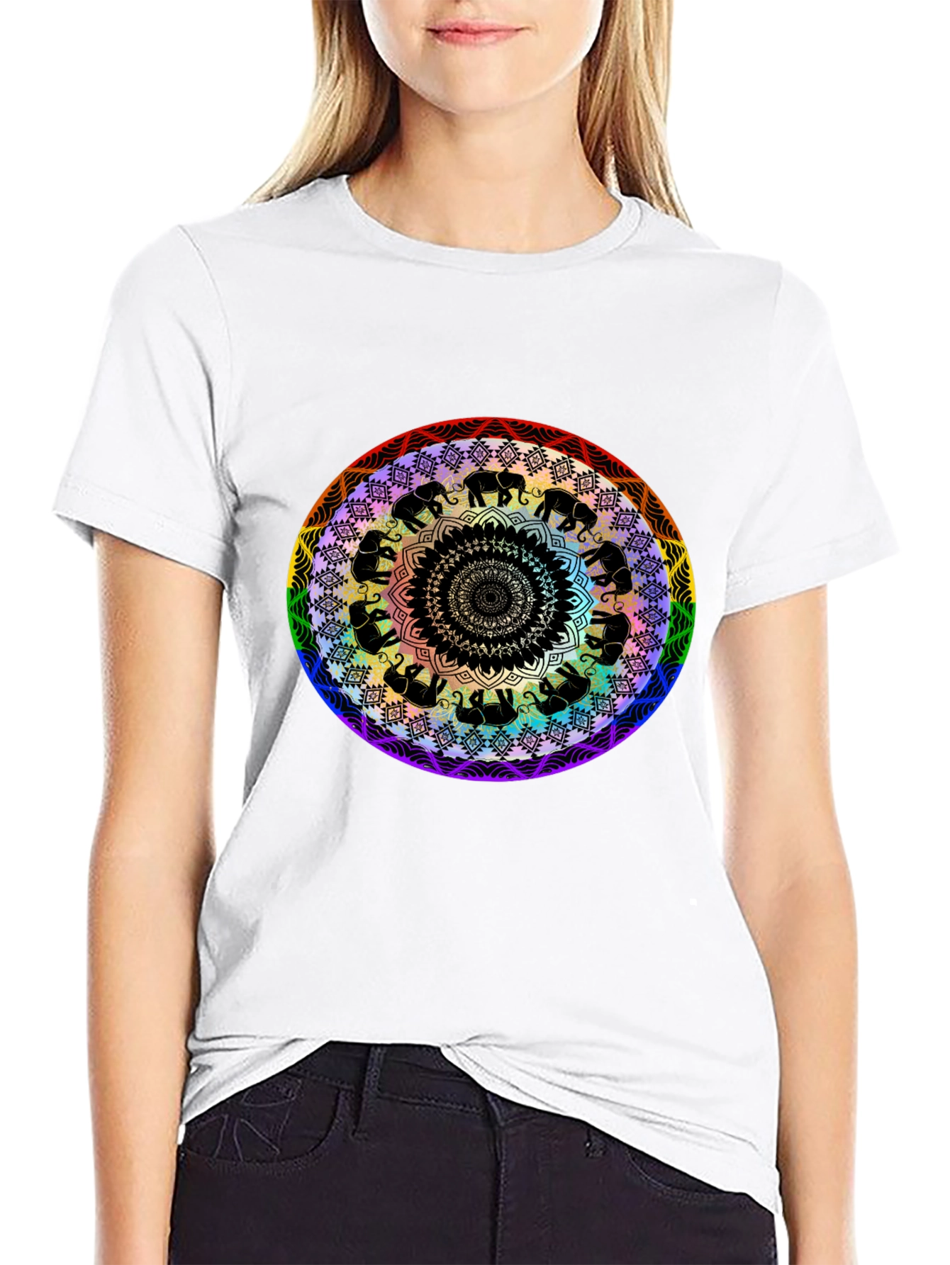 Elephant Mandala T-Shirt