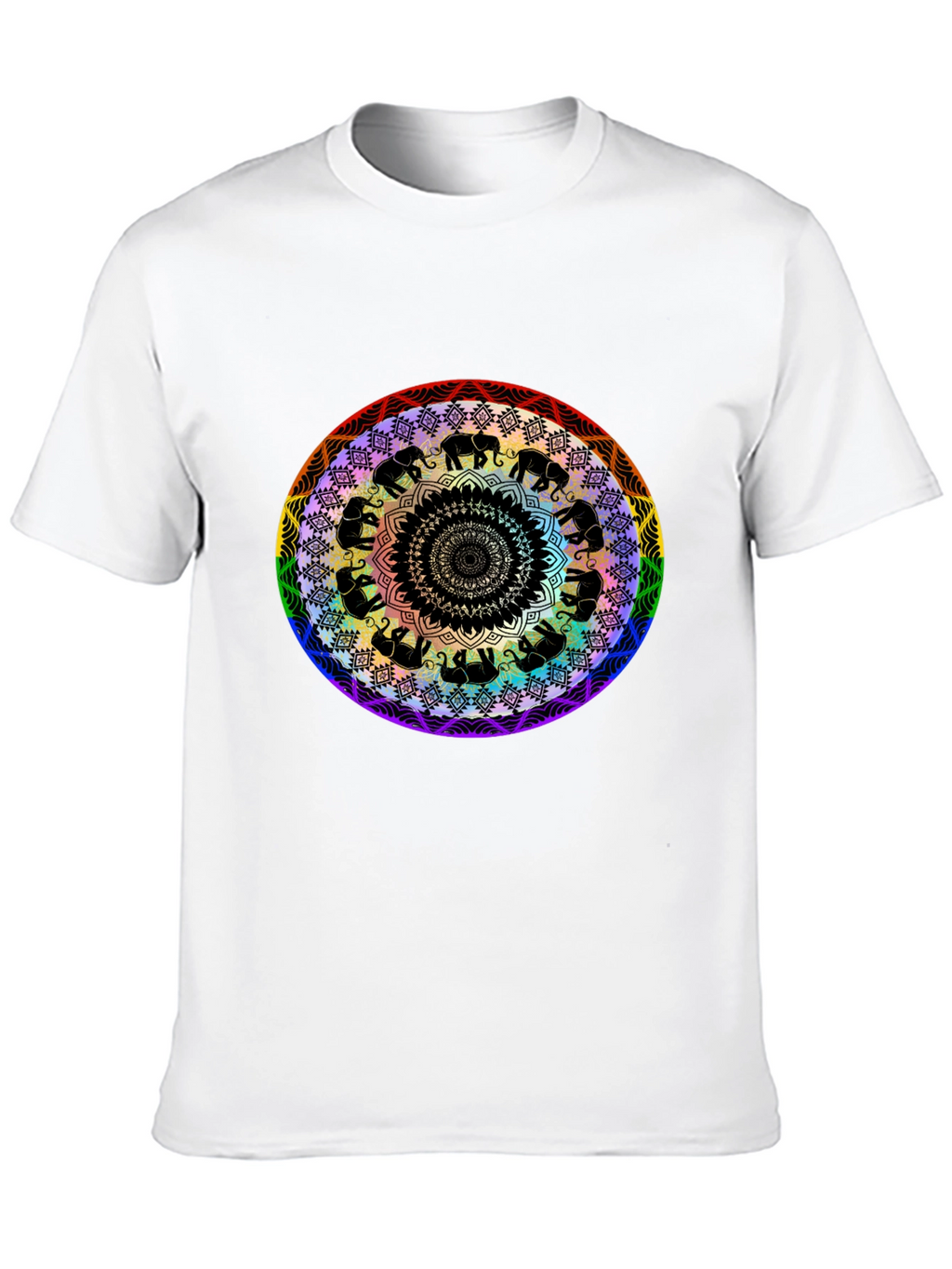 Elephant Mandala T-Shirt