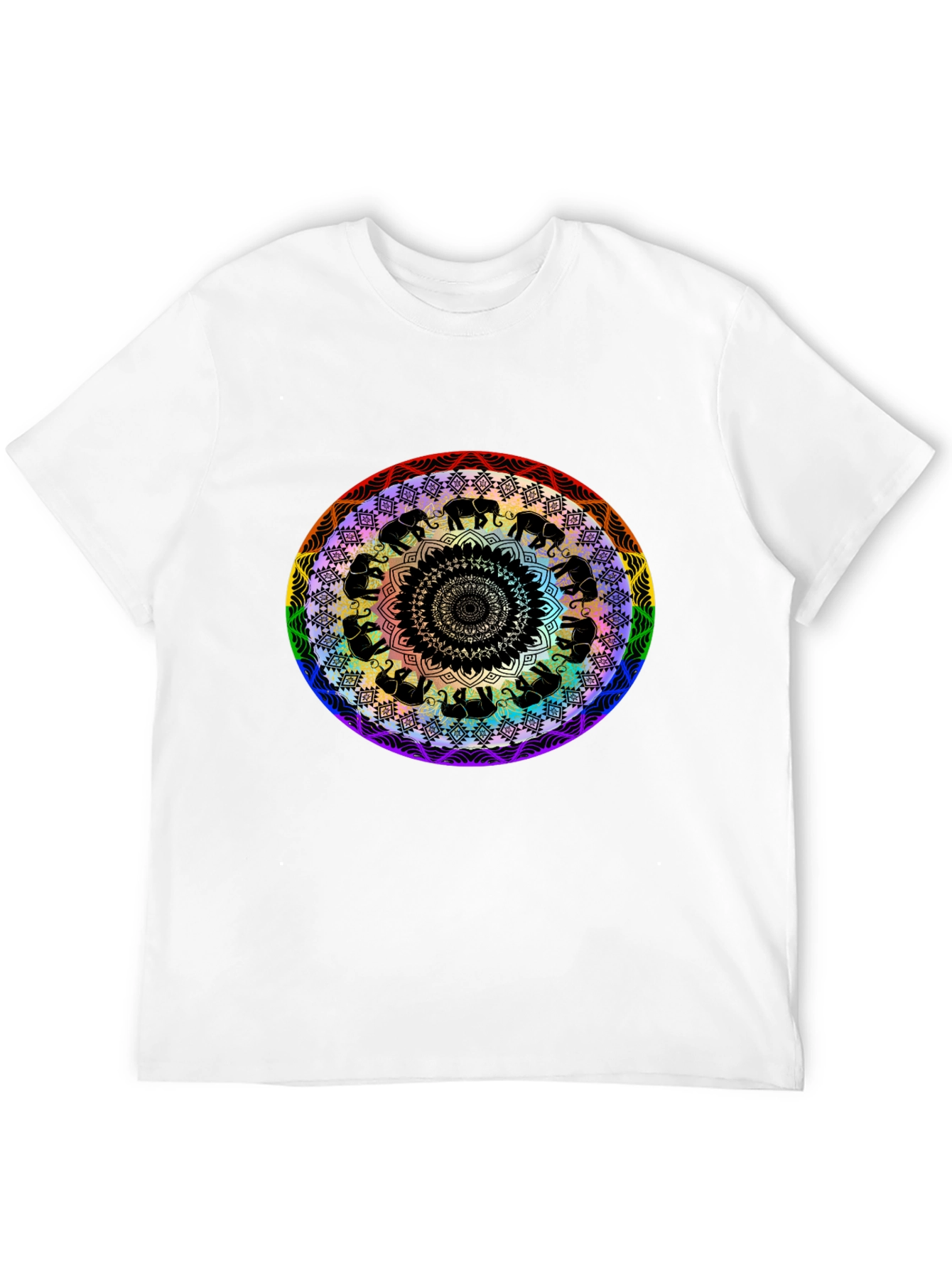 Elephant Mandala T-Shirt