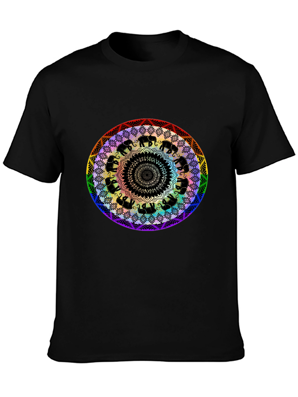 Elephant Mandala T-Shirt