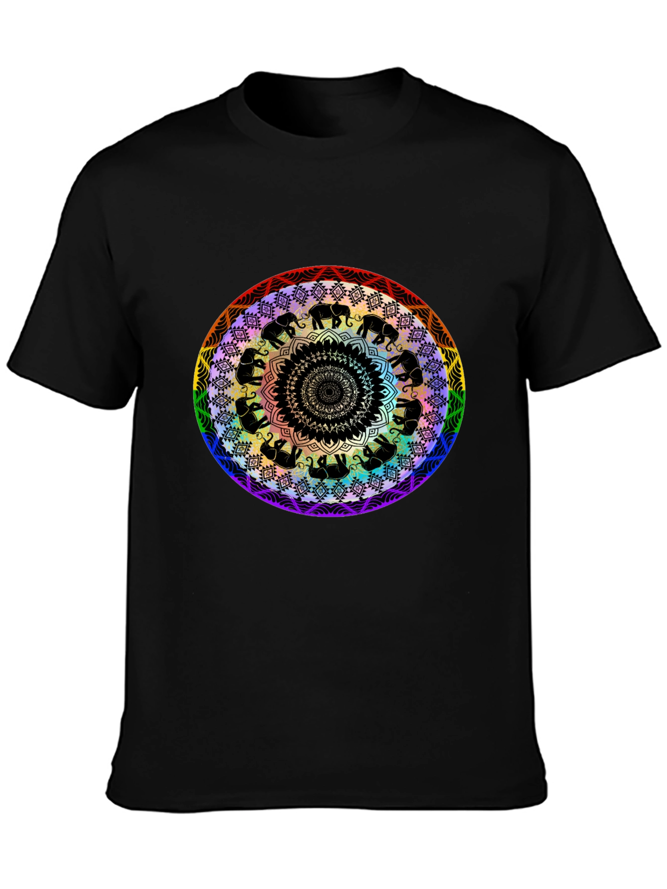 Elephant Mandala T-Shirt